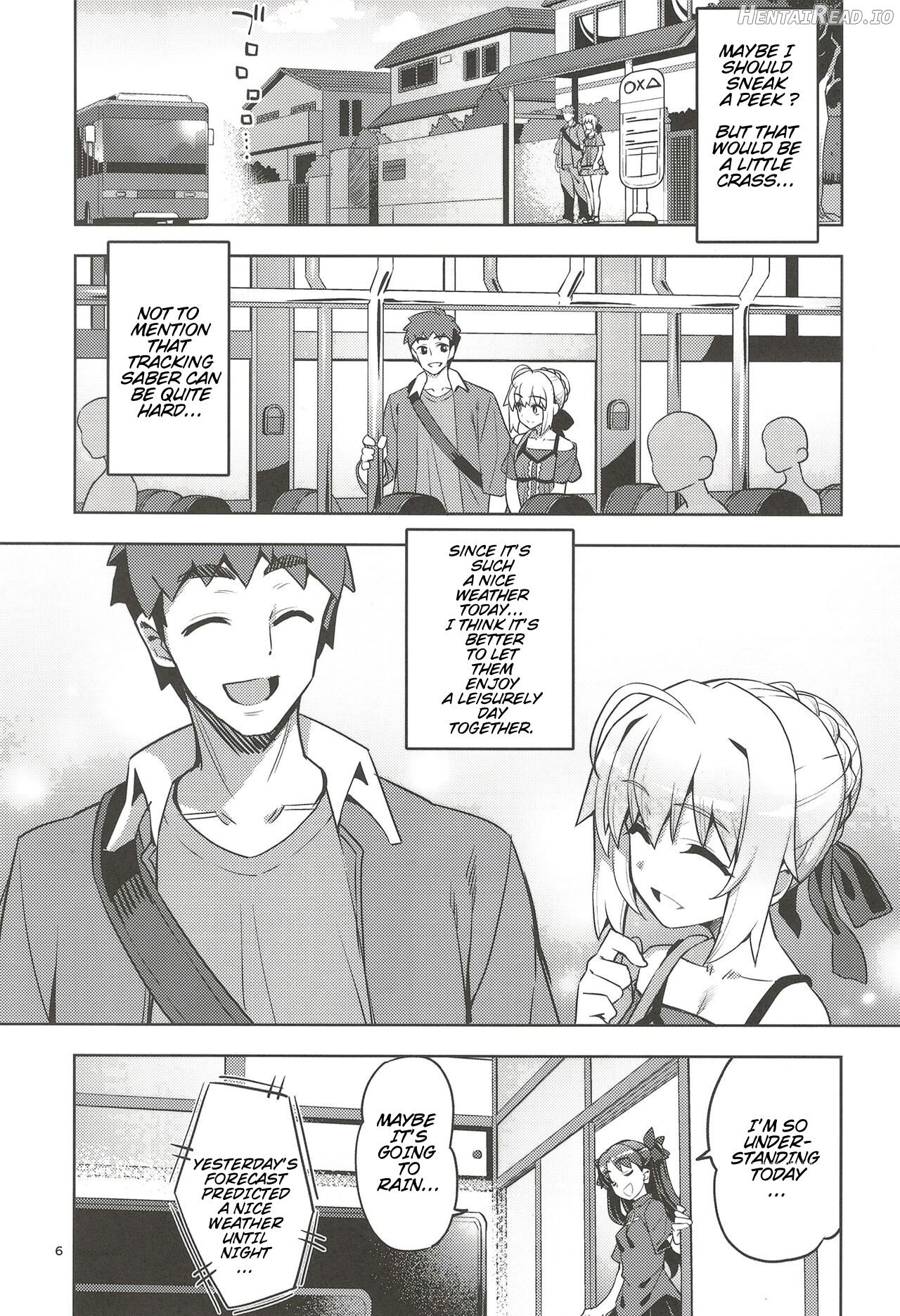 RE32 Shirou and Saber do lewd things at a hotel. Chapter 1 - page 7