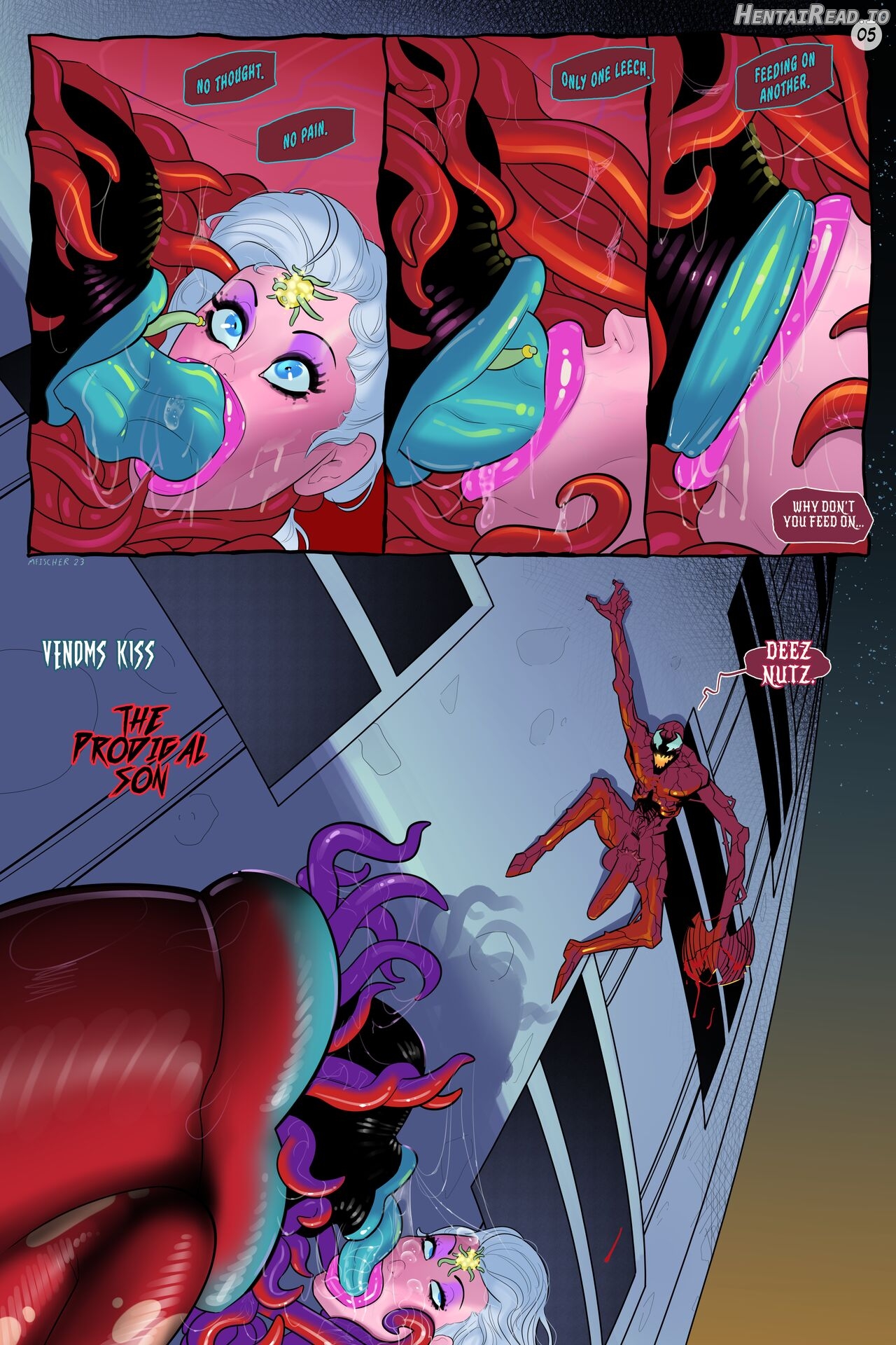 Meinfischer - Venom's Kiss: The Cumplete Saga Chapter 1 - page 104