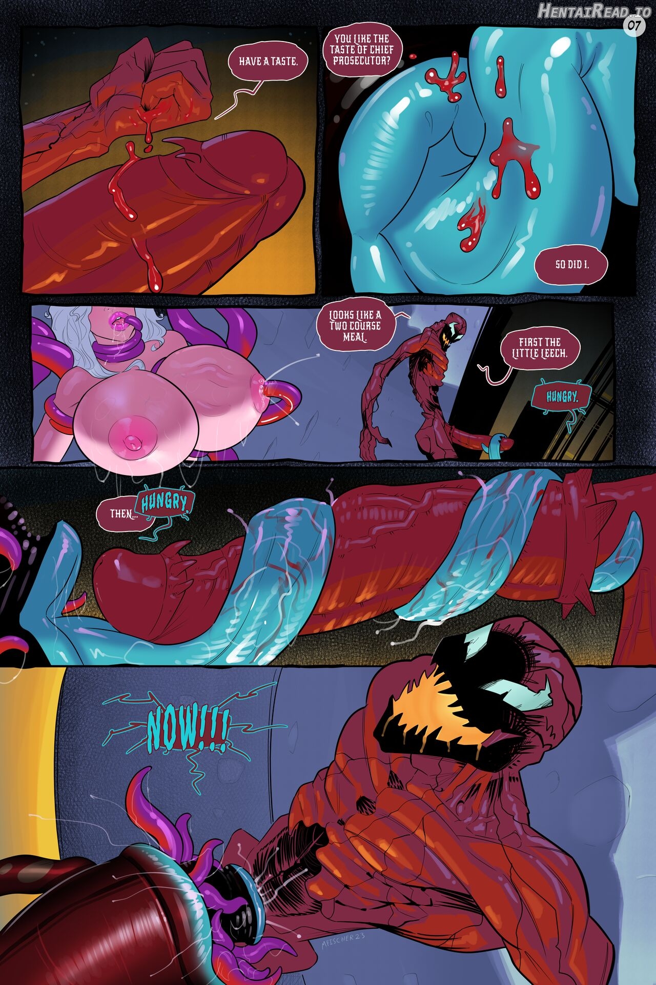 Meinfischer - Venom's Kiss: The Cumplete Saga Chapter 1 - page 106