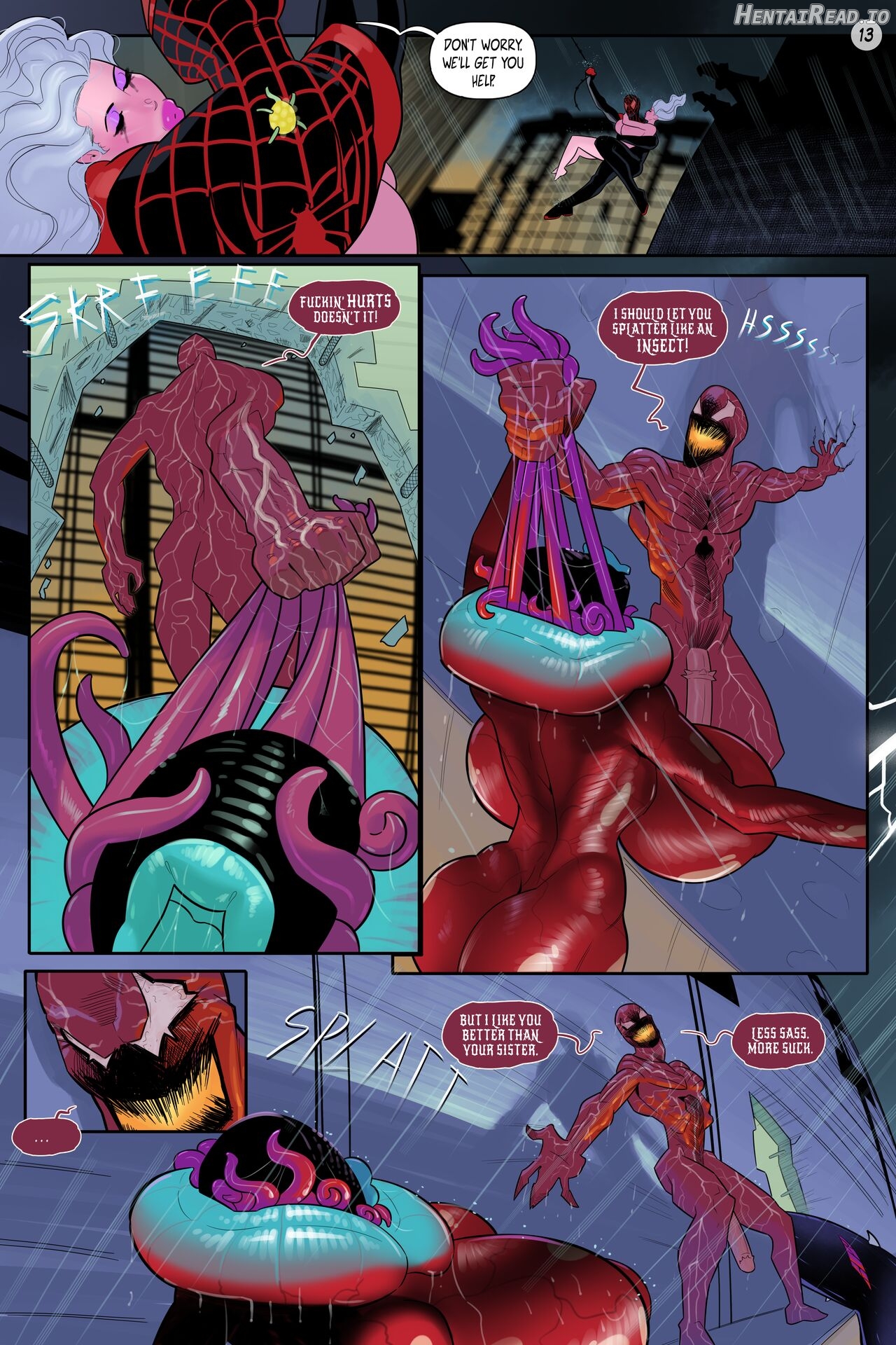 Meinfischer - Venom's Kiss: The Cumplete Saga Chapter 1 - page 112