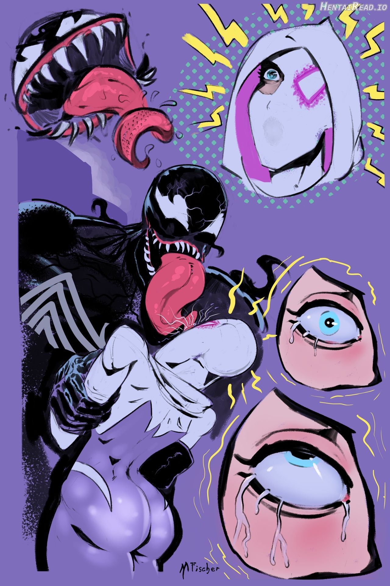 Meinfischer - Venom's Kiss: The Cumplete Saga Chapter 1 - page 2