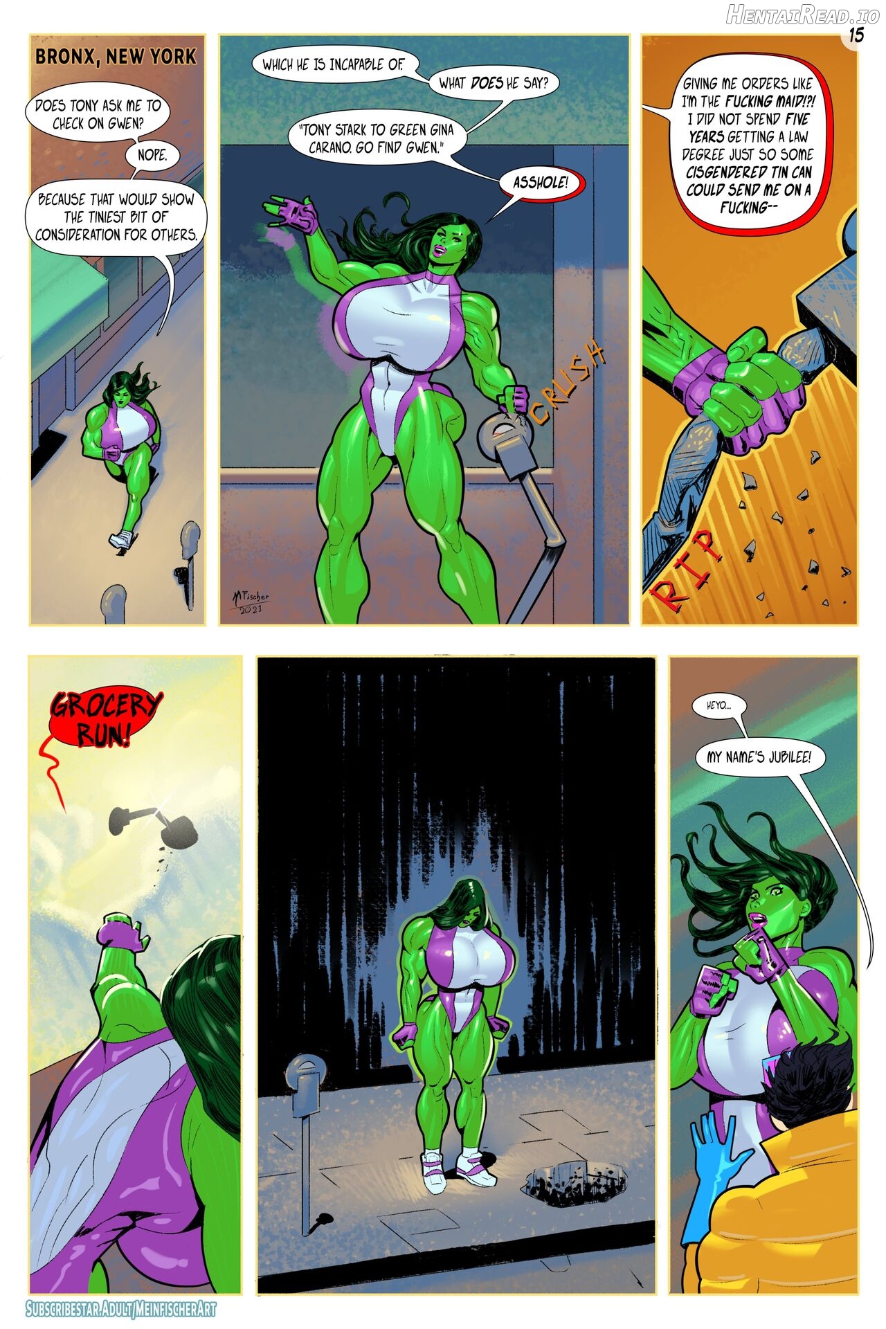 Meinfischer - Venom's Kiss: The Cumplete Saga Chapter 1 - page 48