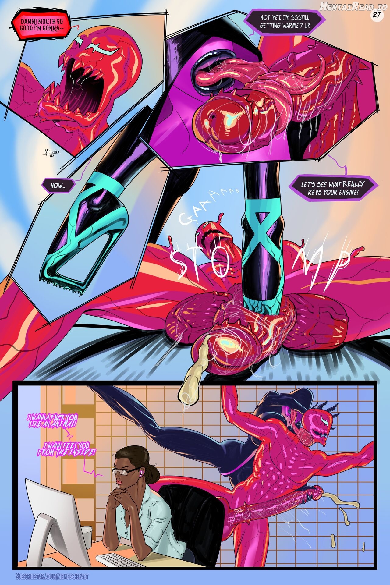 Meinfischer - Venom's Kiss: The Cumplete Saga Chapter 1 - page 60