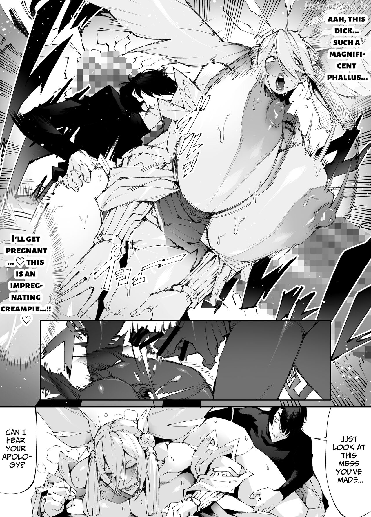 Kyokon Tensei -Seiki Shijou Shugi na Isekai ni Tensei shita no de Bakunyuu Bijo to Hame Makuri- Chapter 1 - page 10