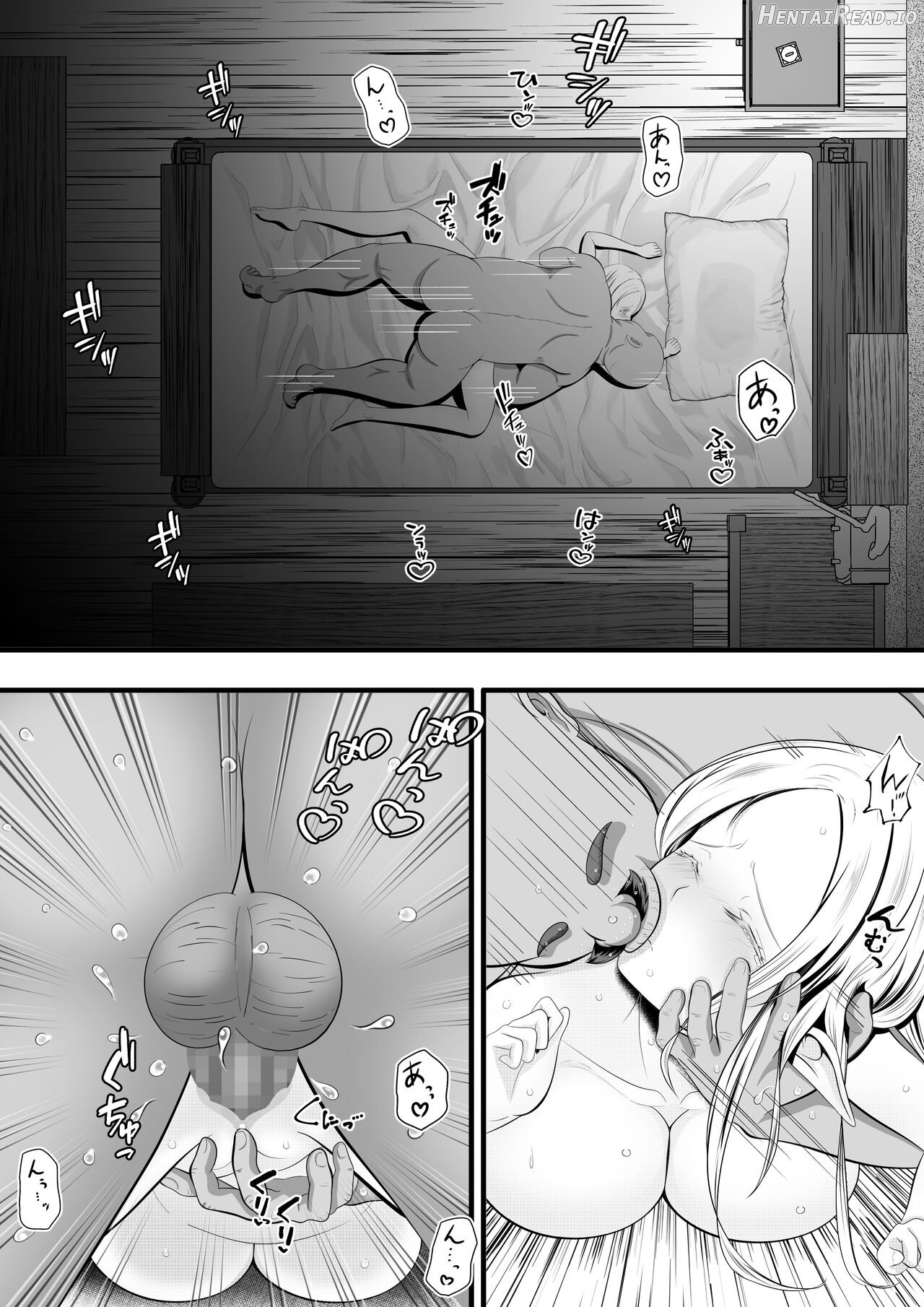 A tale of an Elf adventurer being visited at night and bred by an innkeeper Chapter 1 - page 46