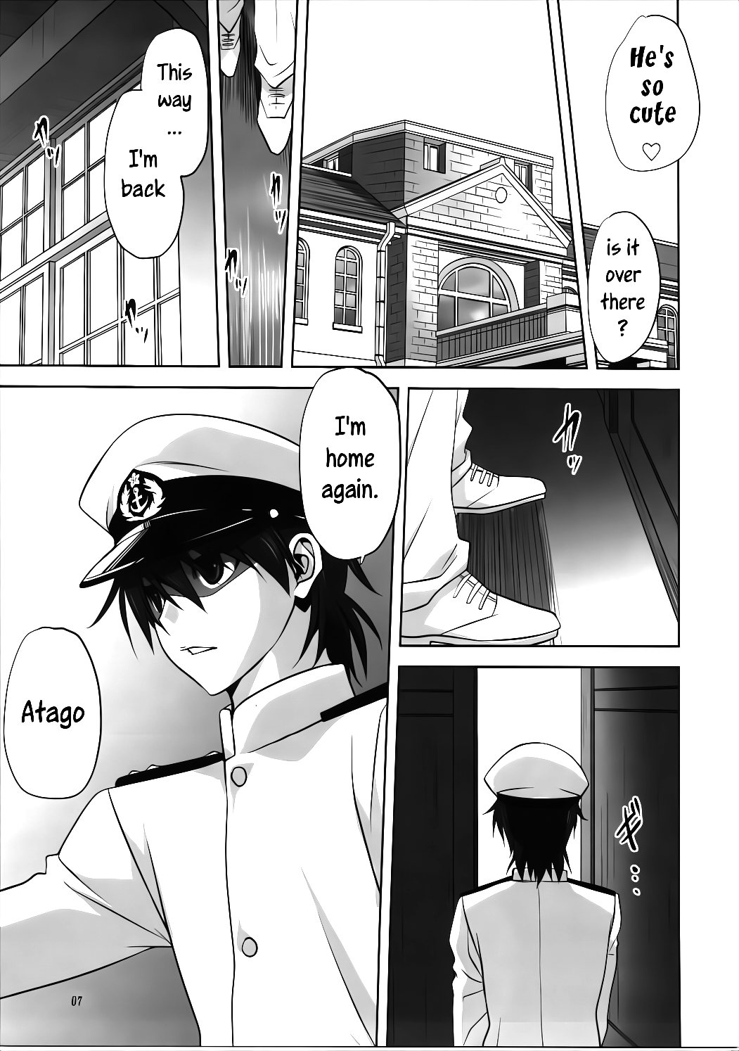 Kanmusu to Issho -Atago Hen- Chapter 1 - page 6