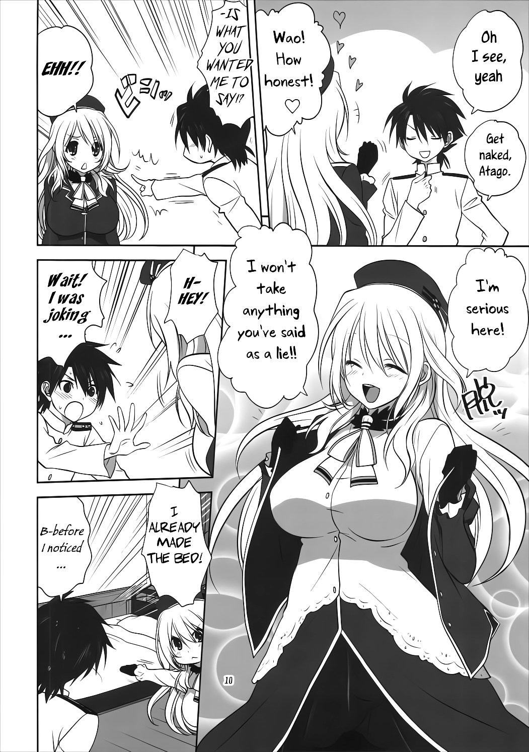 Kanmusu to Issho -Atago Hen- Chapter 1 - page 9