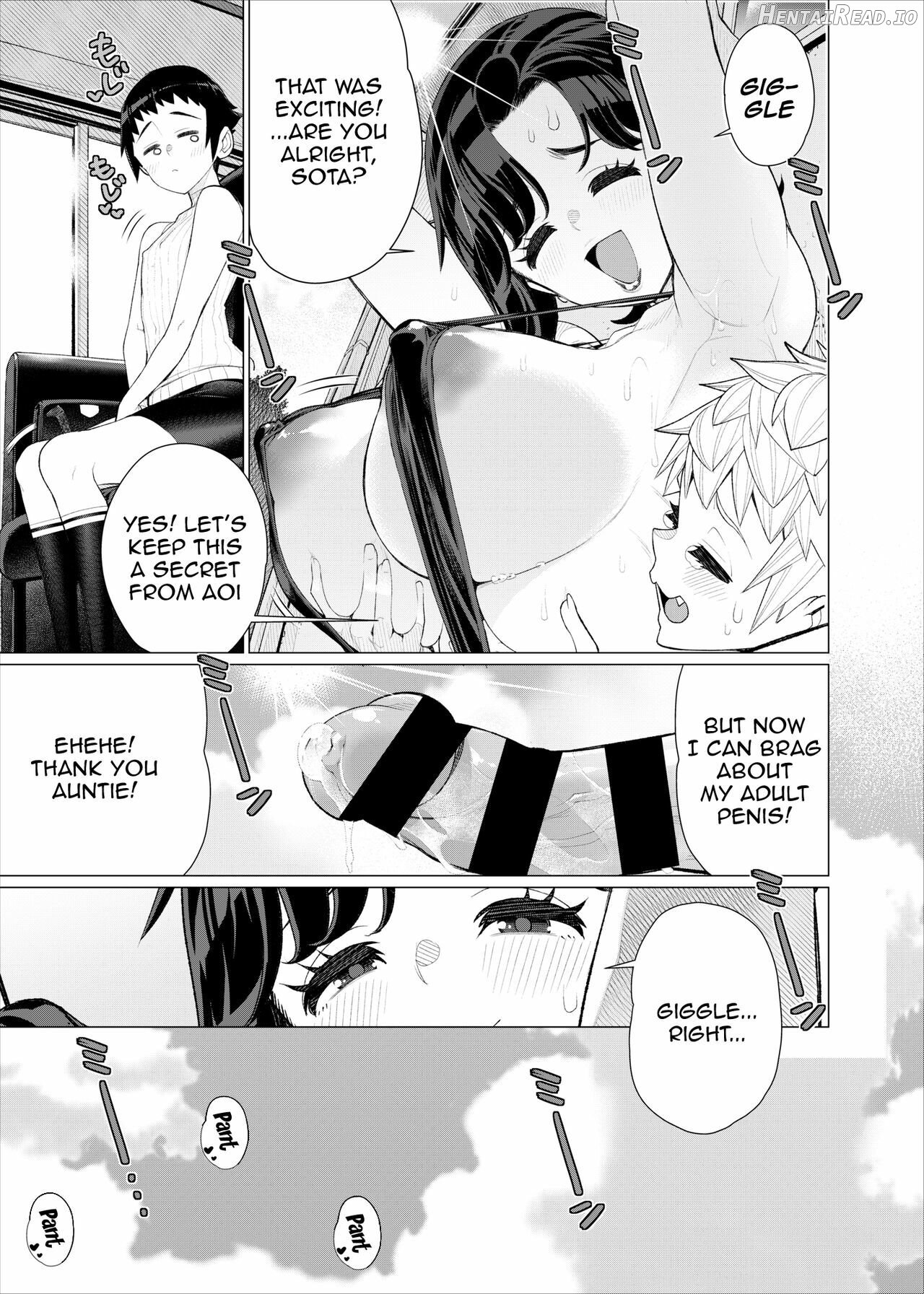 Tomodachi no Mama no Slingshot!~ Zetsurin Shota ga Ero Mizugi Mama to Zetchou Yagai SEX suru Hanashi ~ Chapter 1 - page 36