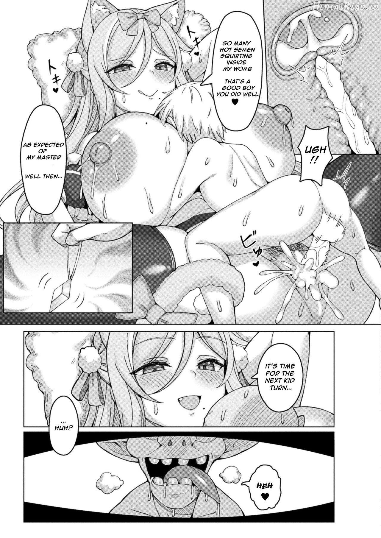 cat maid taking care of sexual needs at the ranch Chapter 1 - page 11