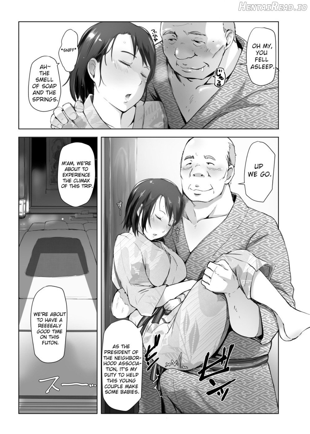 Hitozuma to NTR Chounai Ryokou -Futsukame + Netorareta Hitozuma to Netorareru Hitozuma Chapter 1 - page 10