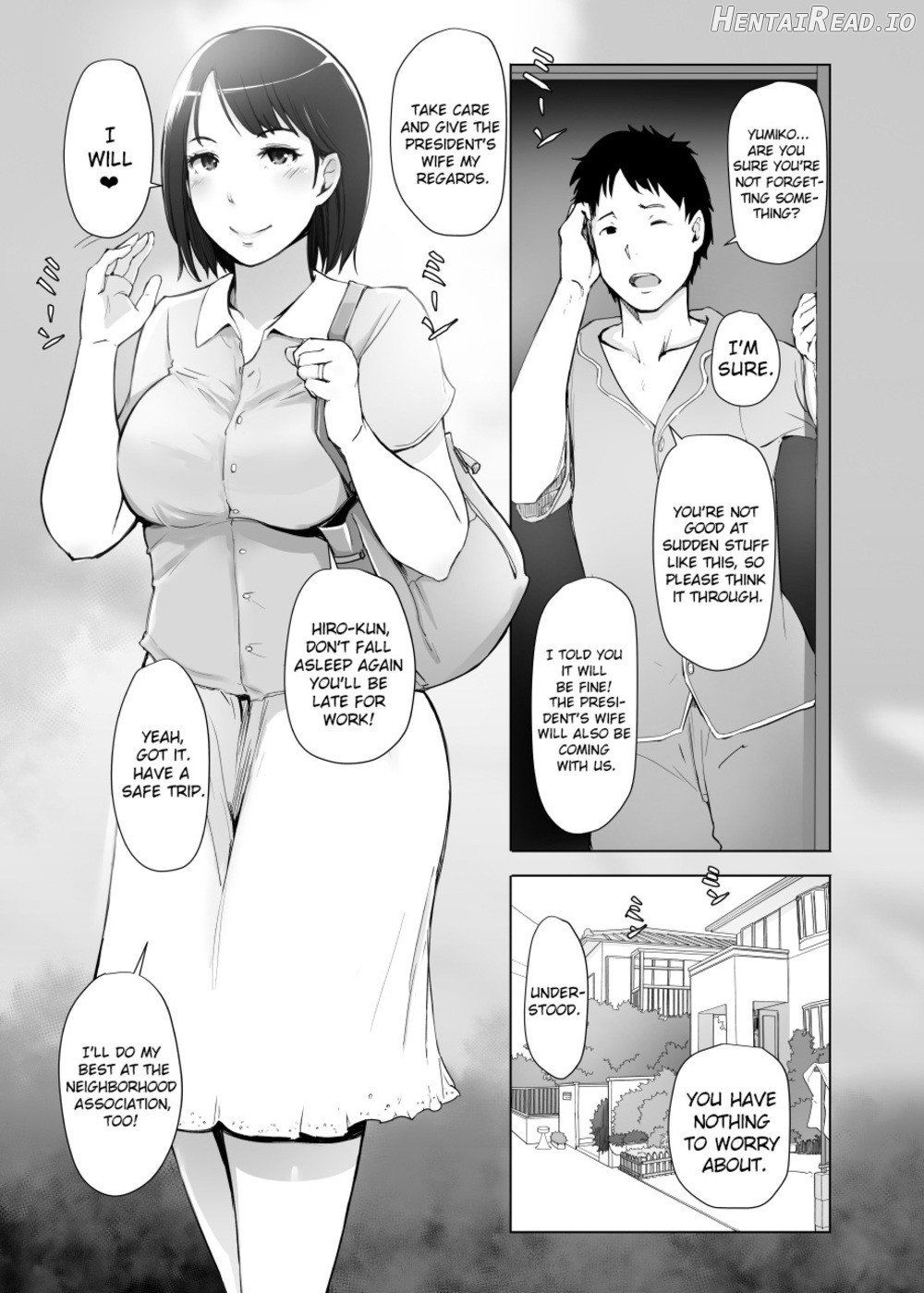 Hitozuma to NTR Chounai Ryokou -Futsukame + Netorareta Hitozuma to Netorareru Hitozuma Chapter 1 - page 2