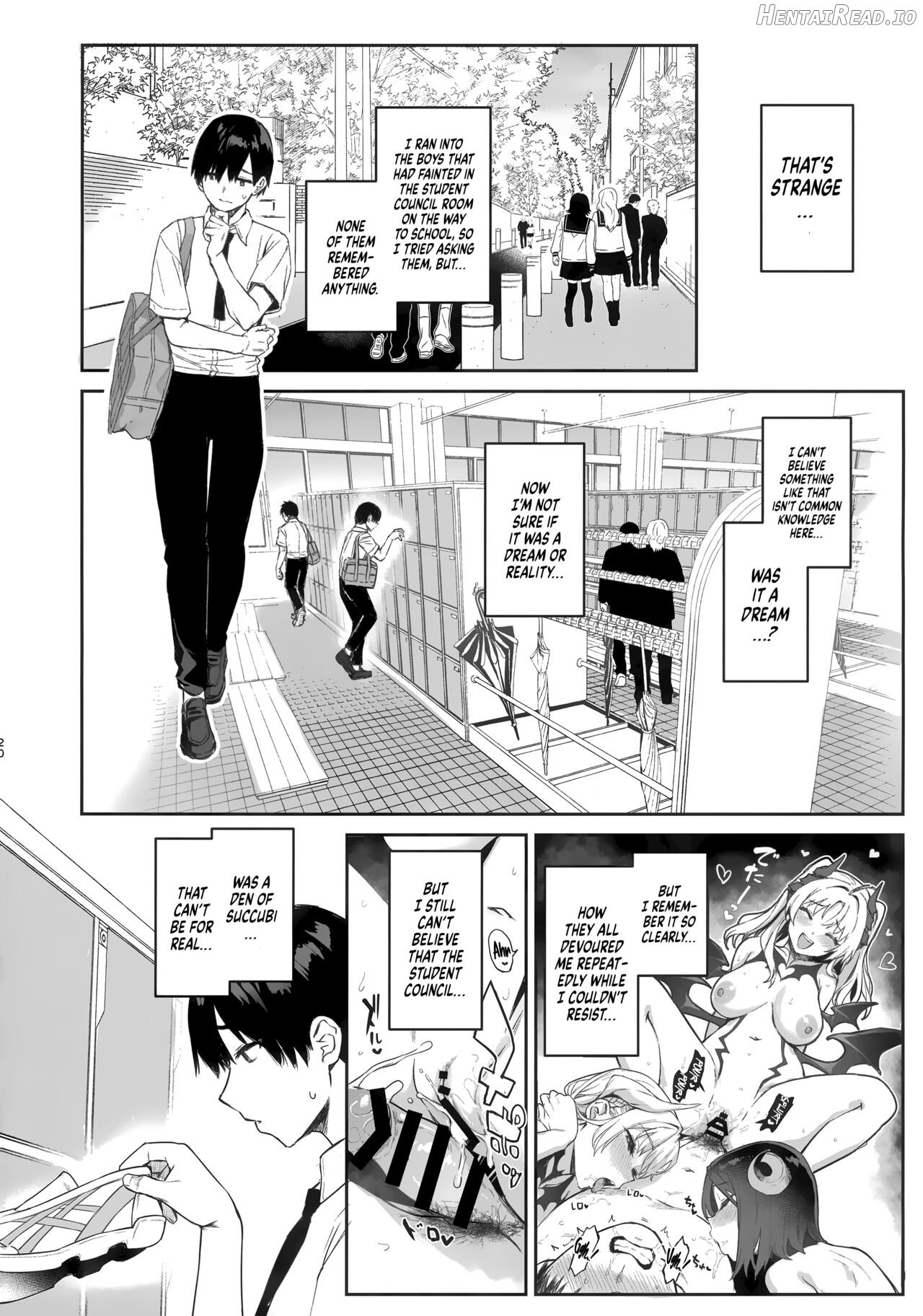 Succubus Seitokai Shiko Shiko Shikkoubu Chapter 1 - page 20