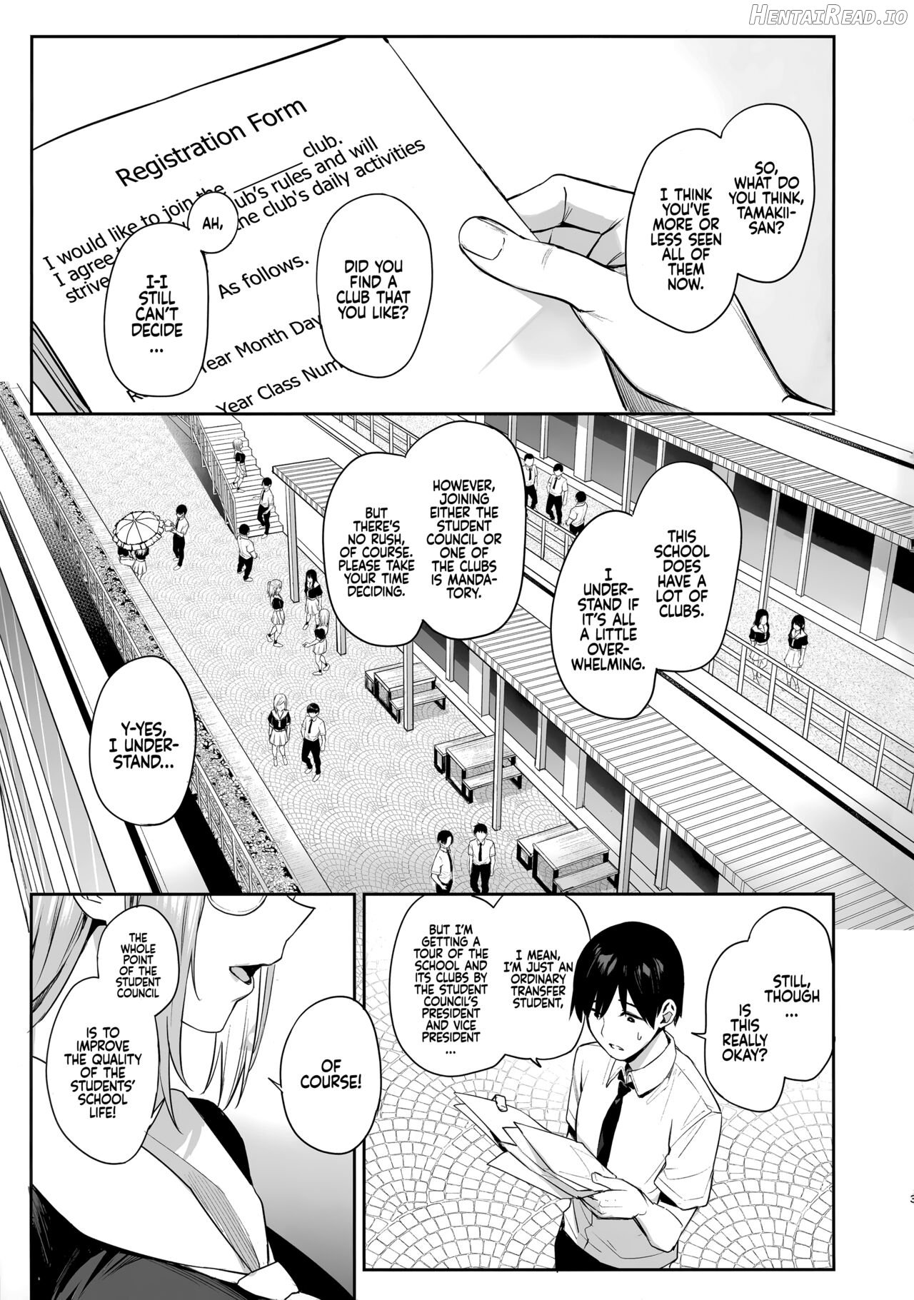 Succubus Seitokai Shiko Shiko Shikkoubu Chapter 1 - page 3