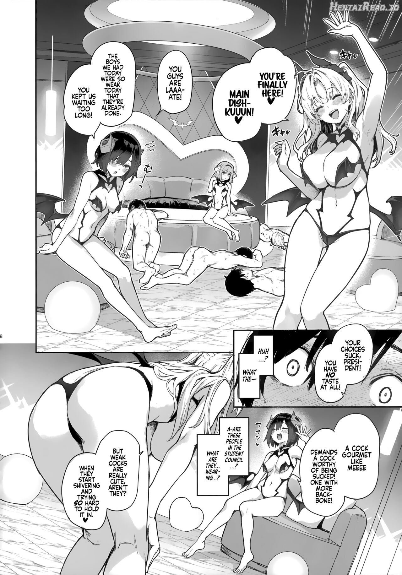 Succubus Seitokai Shiko Shiko Shikkoubu Chapter 1 - page 8