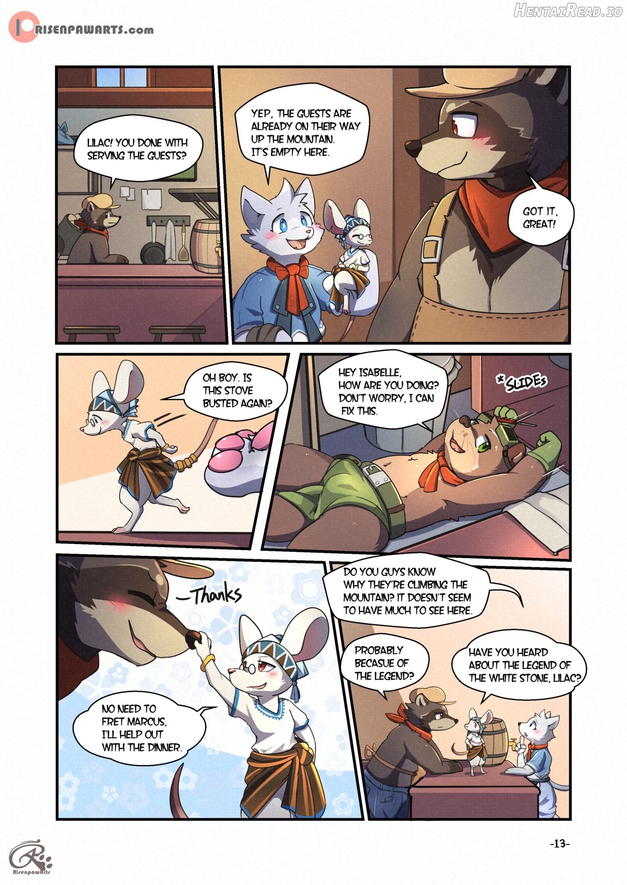 White Stone Inn 1 Chapter 1 - page 16