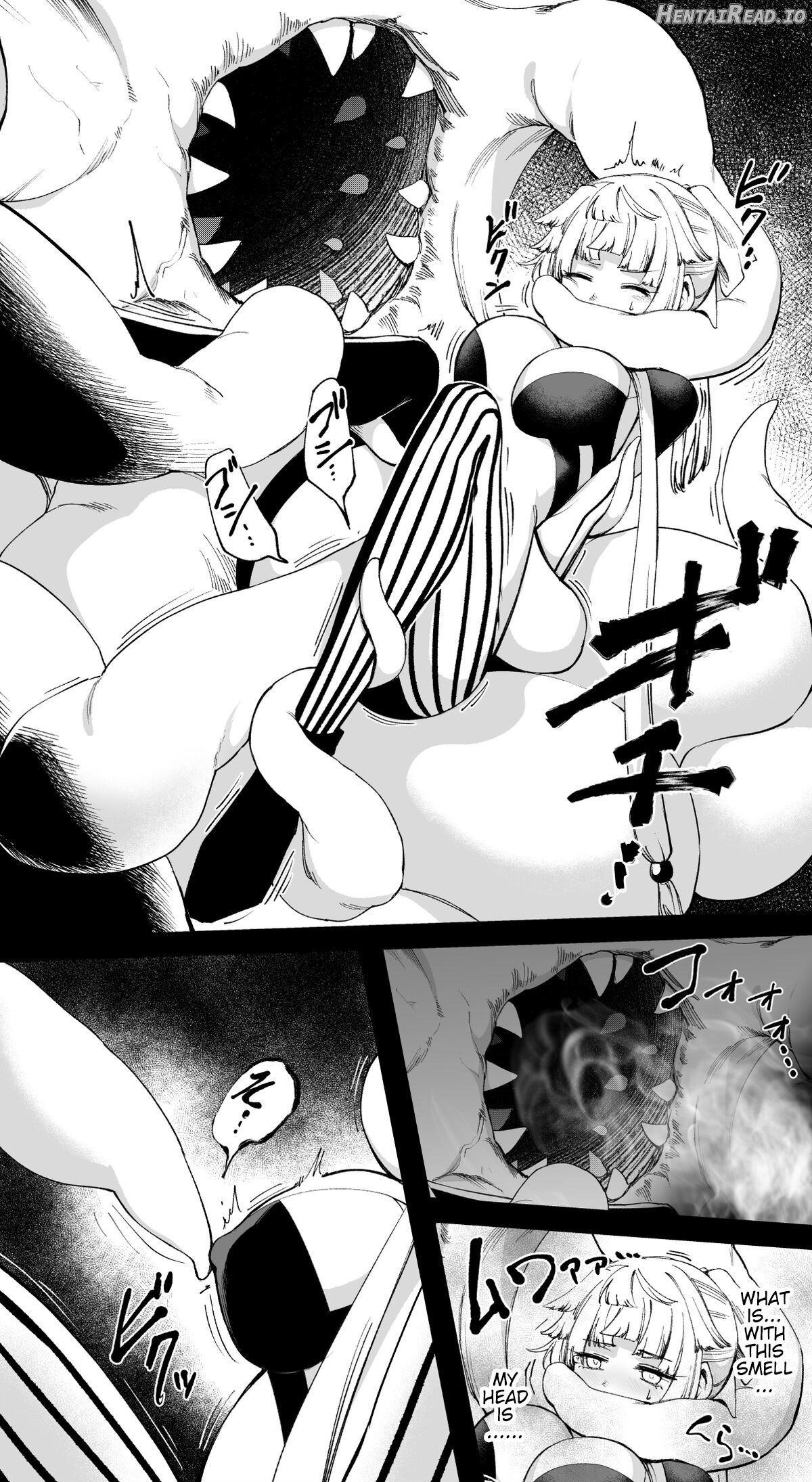 Yui Shousetsu vs Tentacle Demon Chapter 1 - page 5