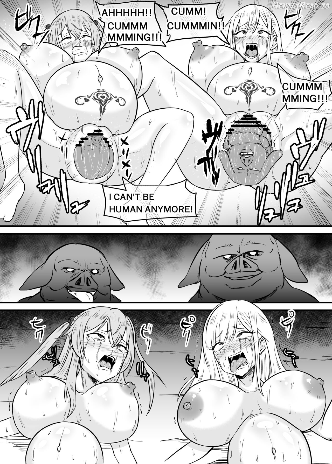 My Dress-Up Darling Marin and SaJuna become monster breeding females Chapter 1 - page 9