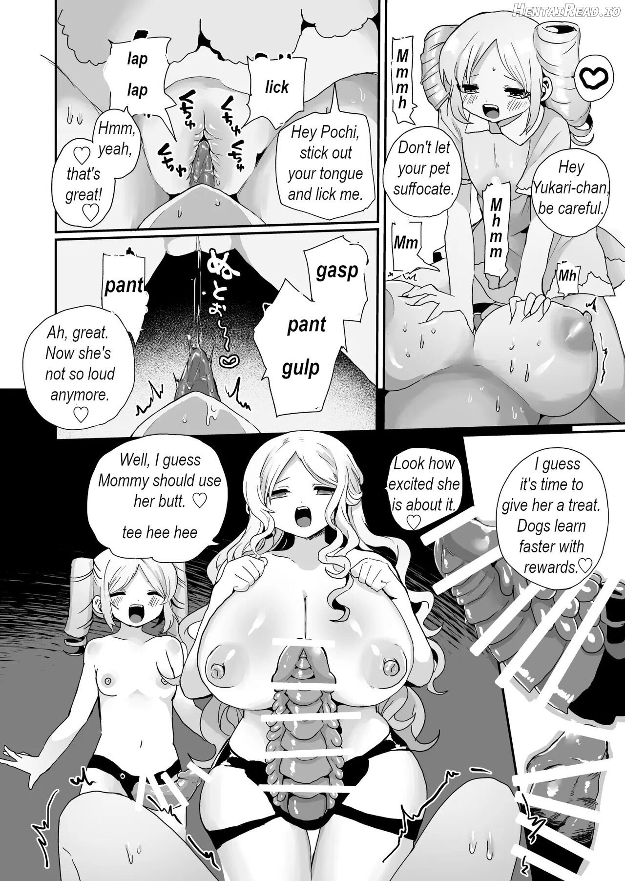 I train our nasty landlady to become my daughter's pet Chapter 1 - page 24