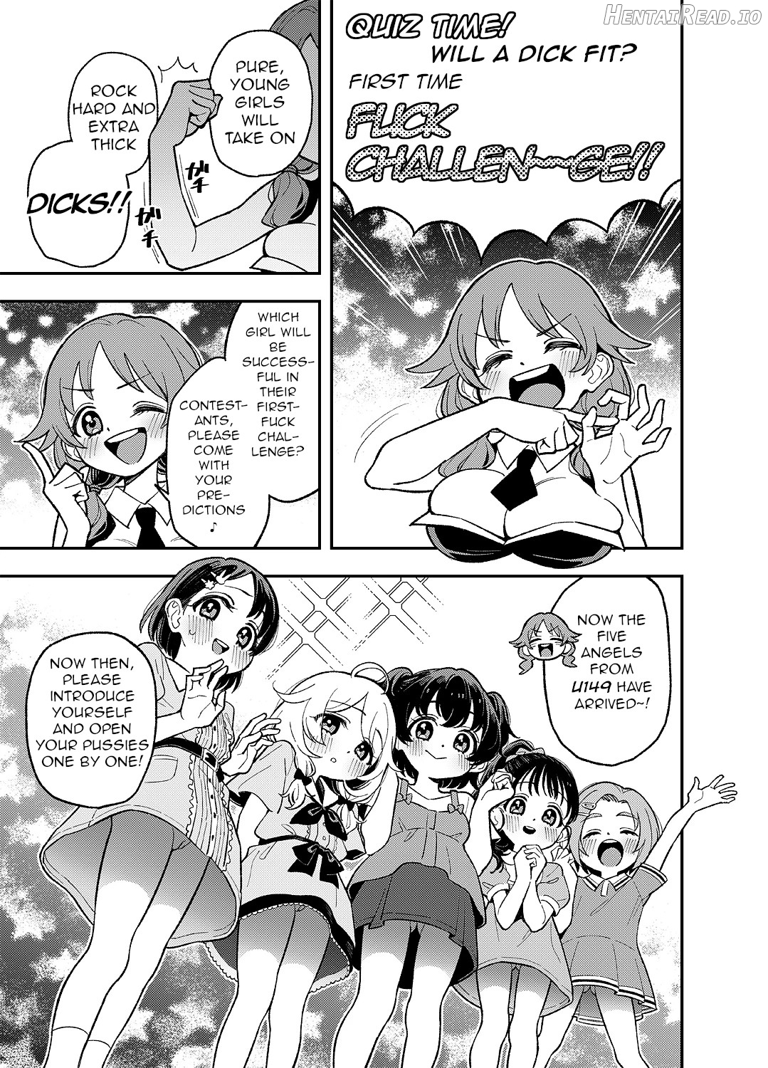 Quiz! Ochinpo Hairu kana? Hajimete no Hamehame Challeeeenge!!​ Part 1-3 Chapter 1 - page 2