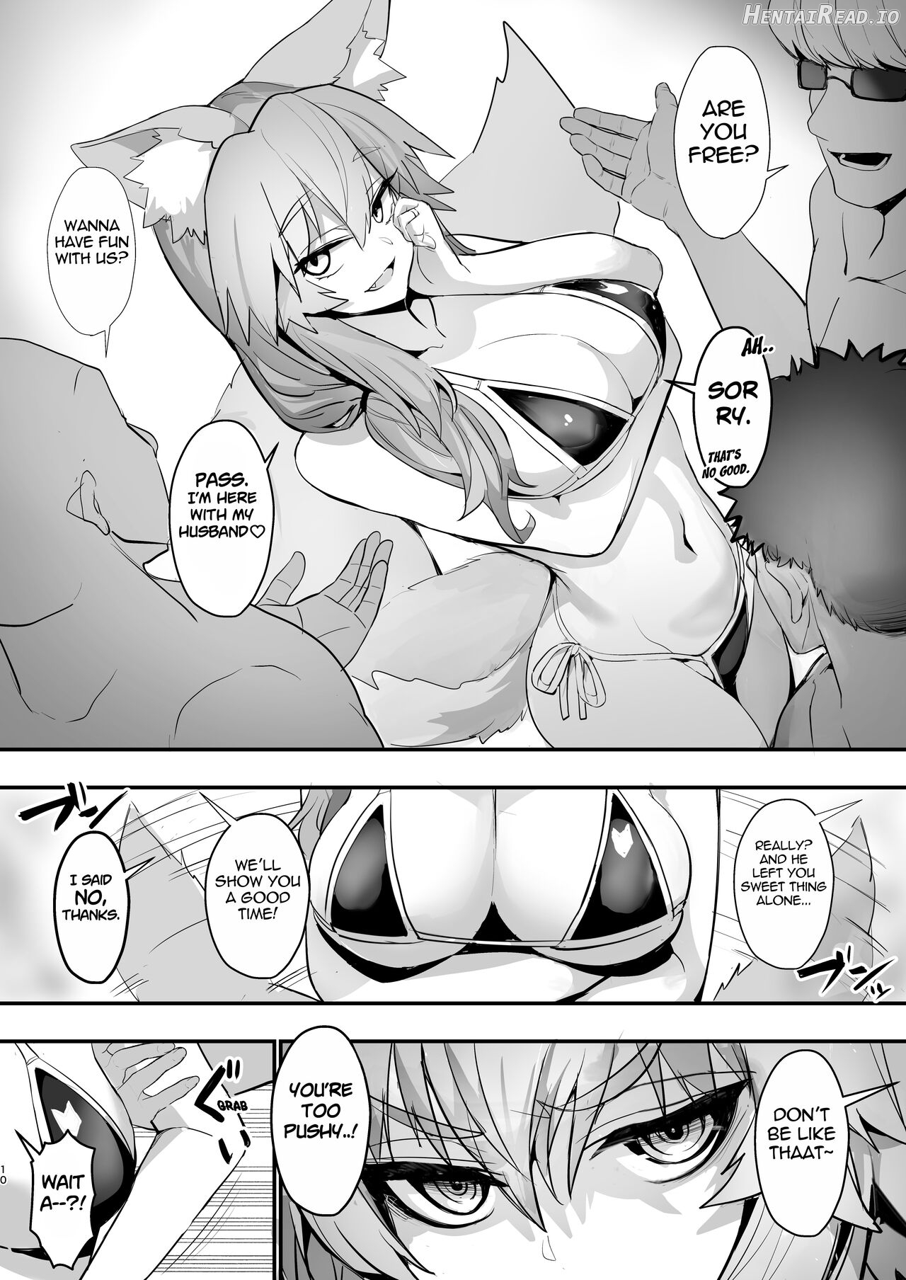 Manatsu no Pool Date Tamamo-chan Chapter 1 - page 10