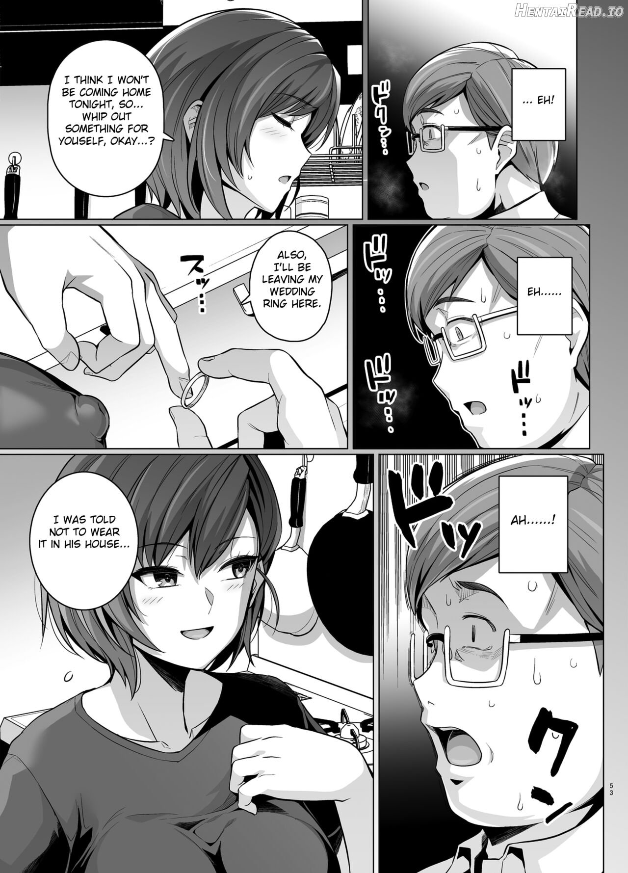 Tsuma ga, Tanin no Mesu ni naru made -Short Cut Kyonyuu Tsuma Sasaki Misaki Hen- Chapter 1 - page 55