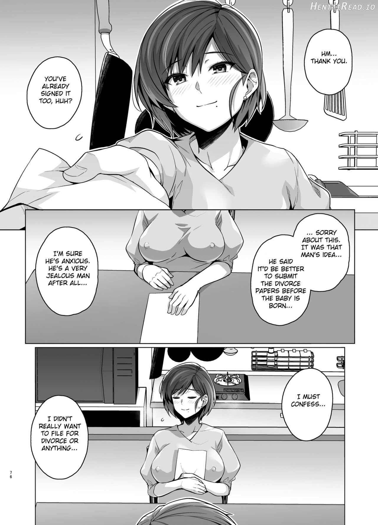 Tsuma ga, Tanin no Mesu ni naru made -Short Cut Kyonyuu Tsuma Sasaki Misaki Hen- Chapter 1 - page 78