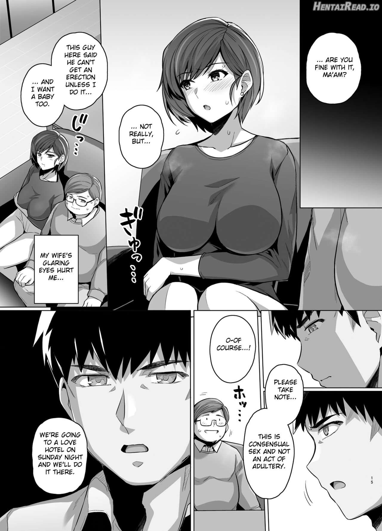 Tsuma ga, Tanin no Mesu ni naru made -Short Cut Kyonyuu Tsuma Sasaki Misaki Hen- Chapter 1 - page 17