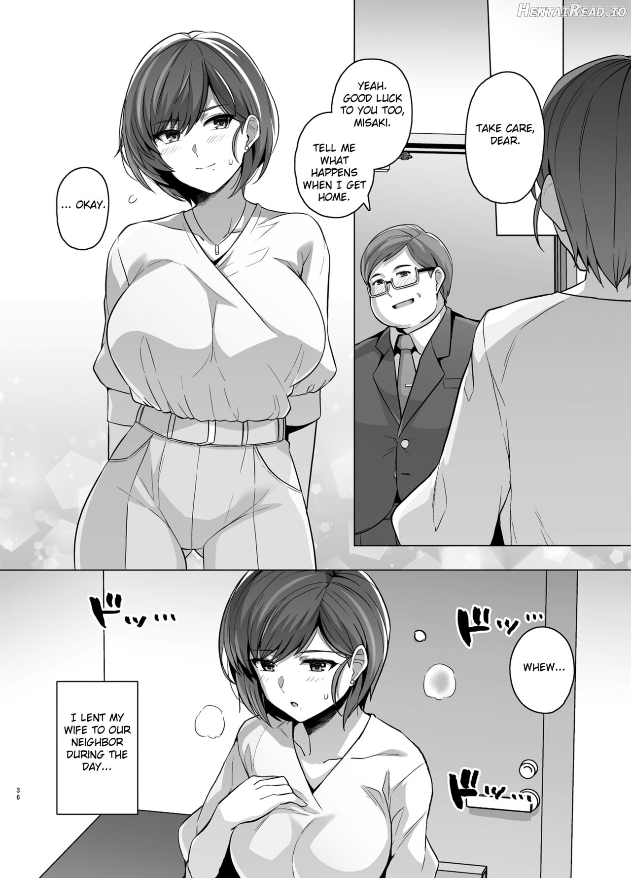 Tsuma ga, Tanin no Mesu ni naru made -Short Cut Kyonyuu Tsuma Sasaki Misaki Hen- Chapter 1 - page 38