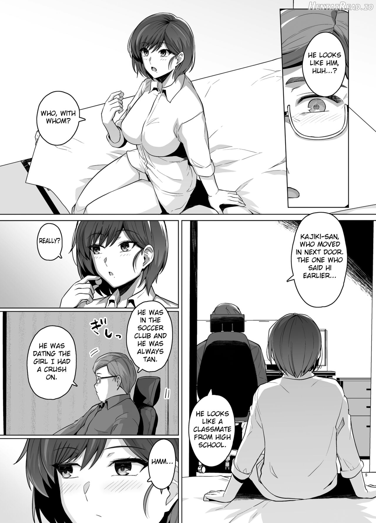 Tsuma ga, Tanin no Mesu ni naru made -Short Cut Kyonyuu Tsuma Sasaki Misaki Hen- Chapter 1 - page 7