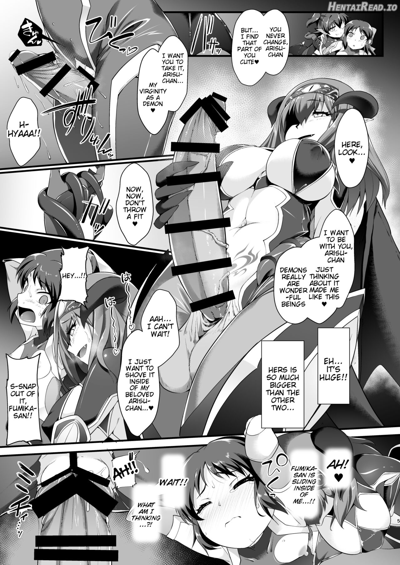 Taimanin Arisu III -Ochi Yuku Taima no Yousei- Chapter 1 - page 5