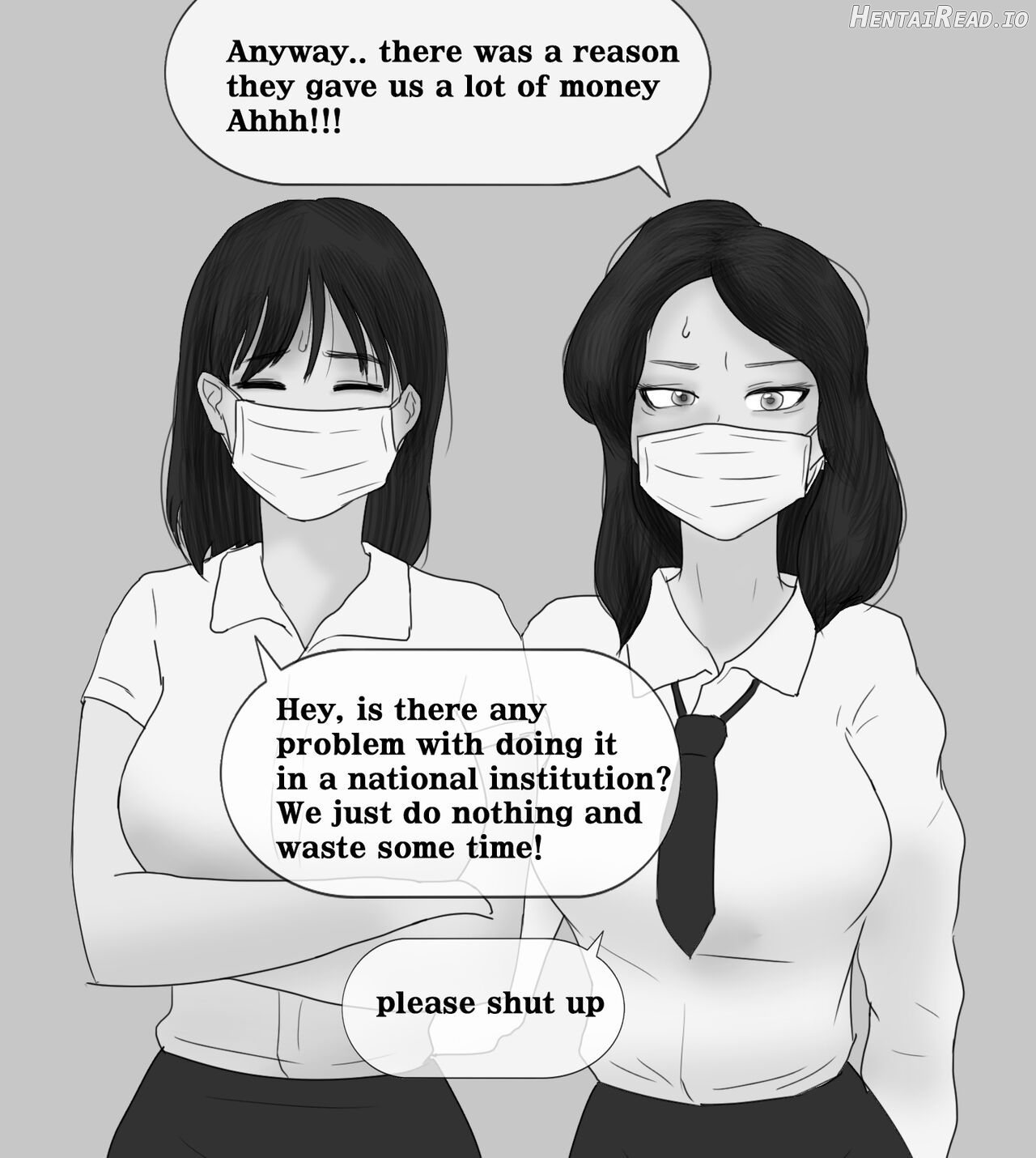 Female Students Working Part-Time In Prison Chapter 1 - page 16