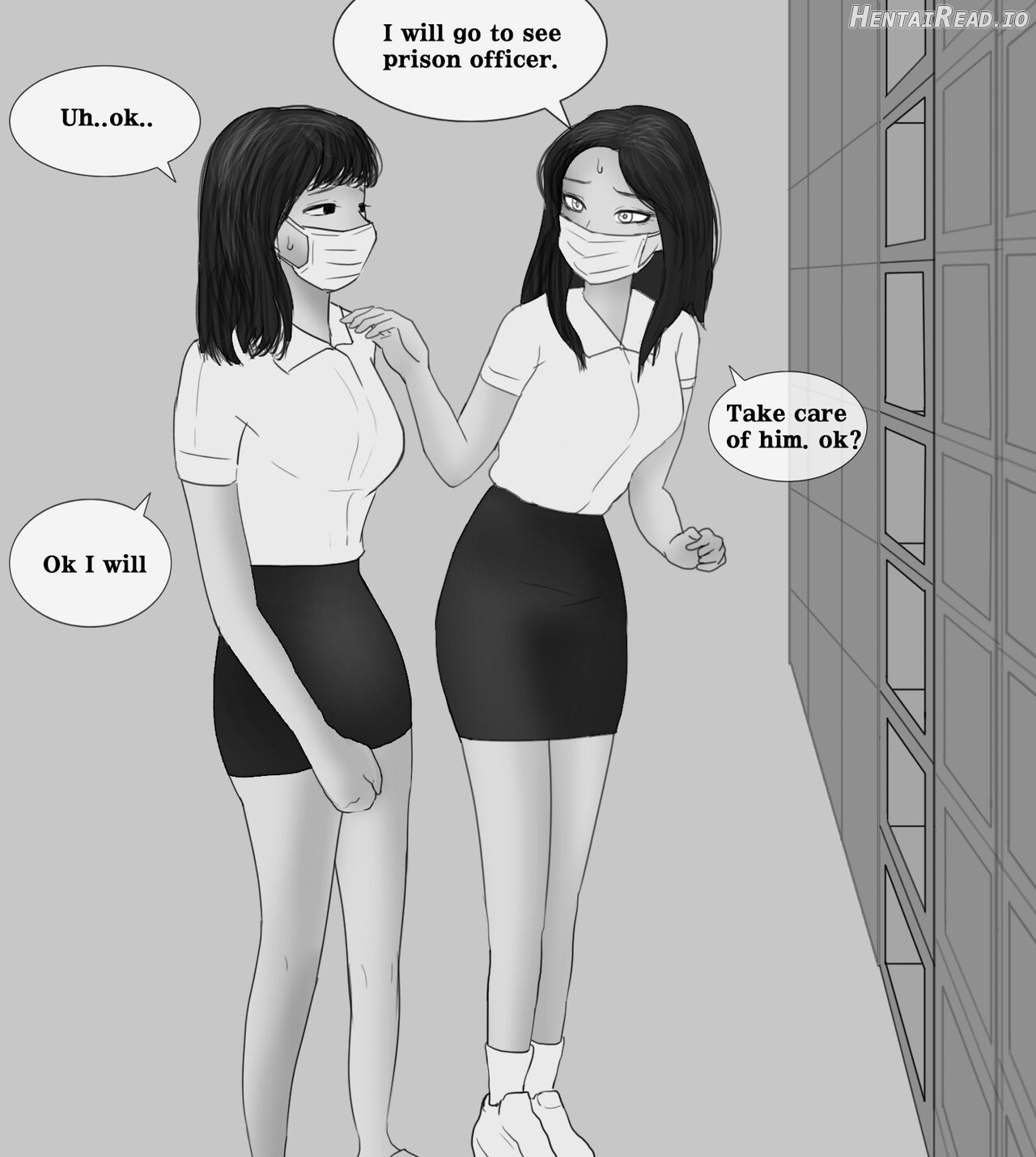 Female Students Working Part-Time In Prison Chapter 1 - page 86