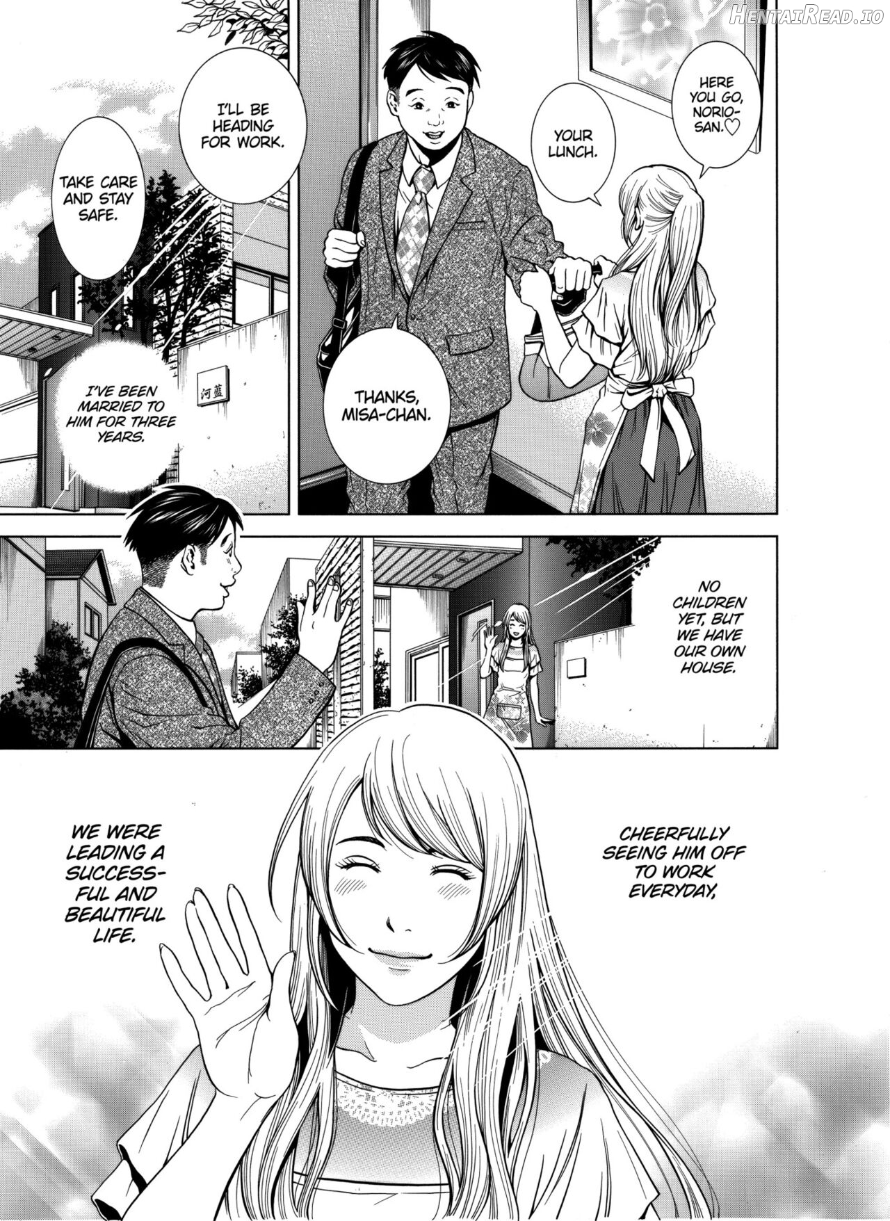 Netorareru.~ Tsuma ga Ochi Yuku Hen'ai Kairaku no Hate ni...1-5 Chapter 1-5 - page 28