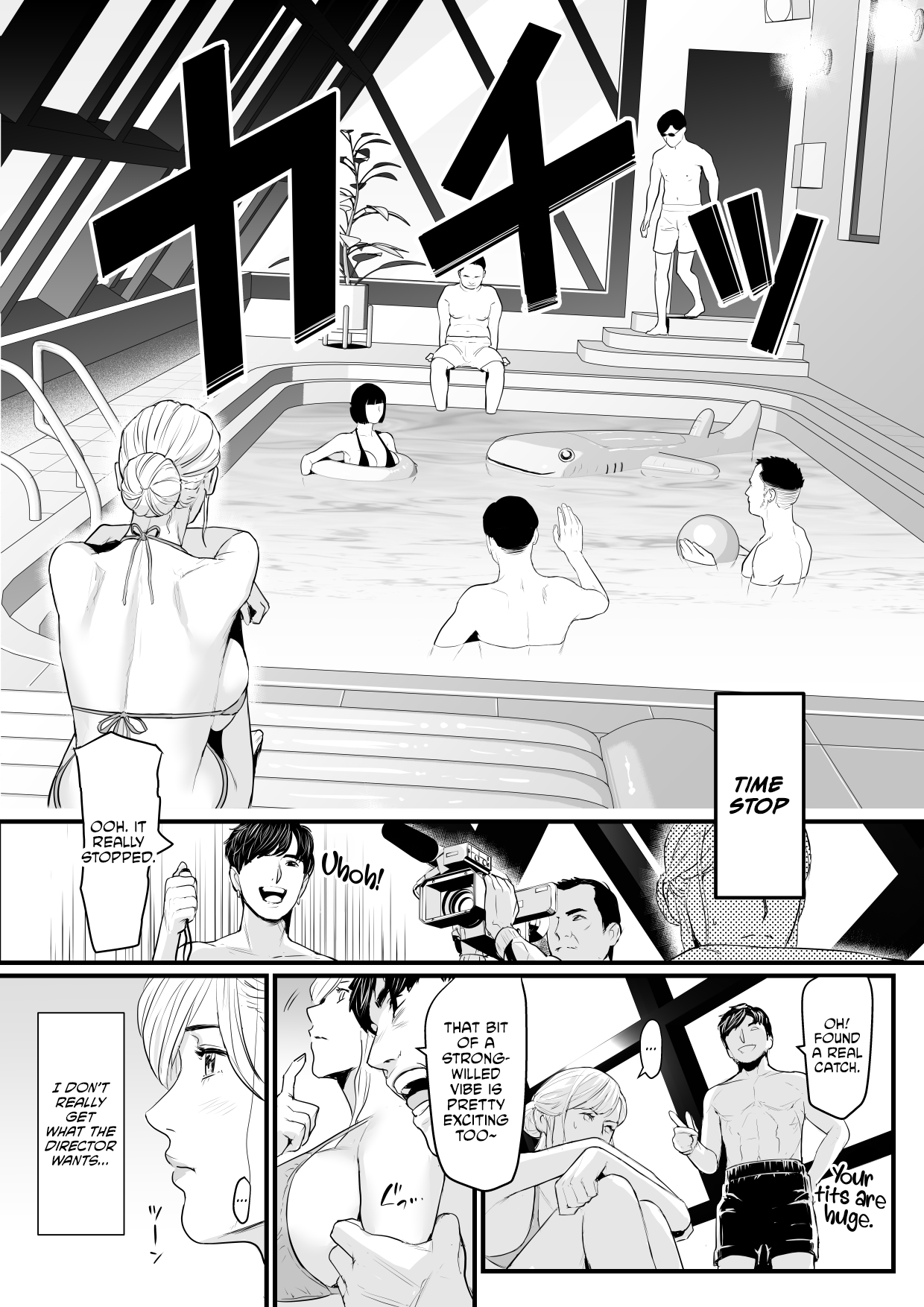 Charisma AV Joyuu o Intai Tekkai suru made Ikasemakuru 2 Jikan Teishi Mono Hen Chapter 1 - page 10