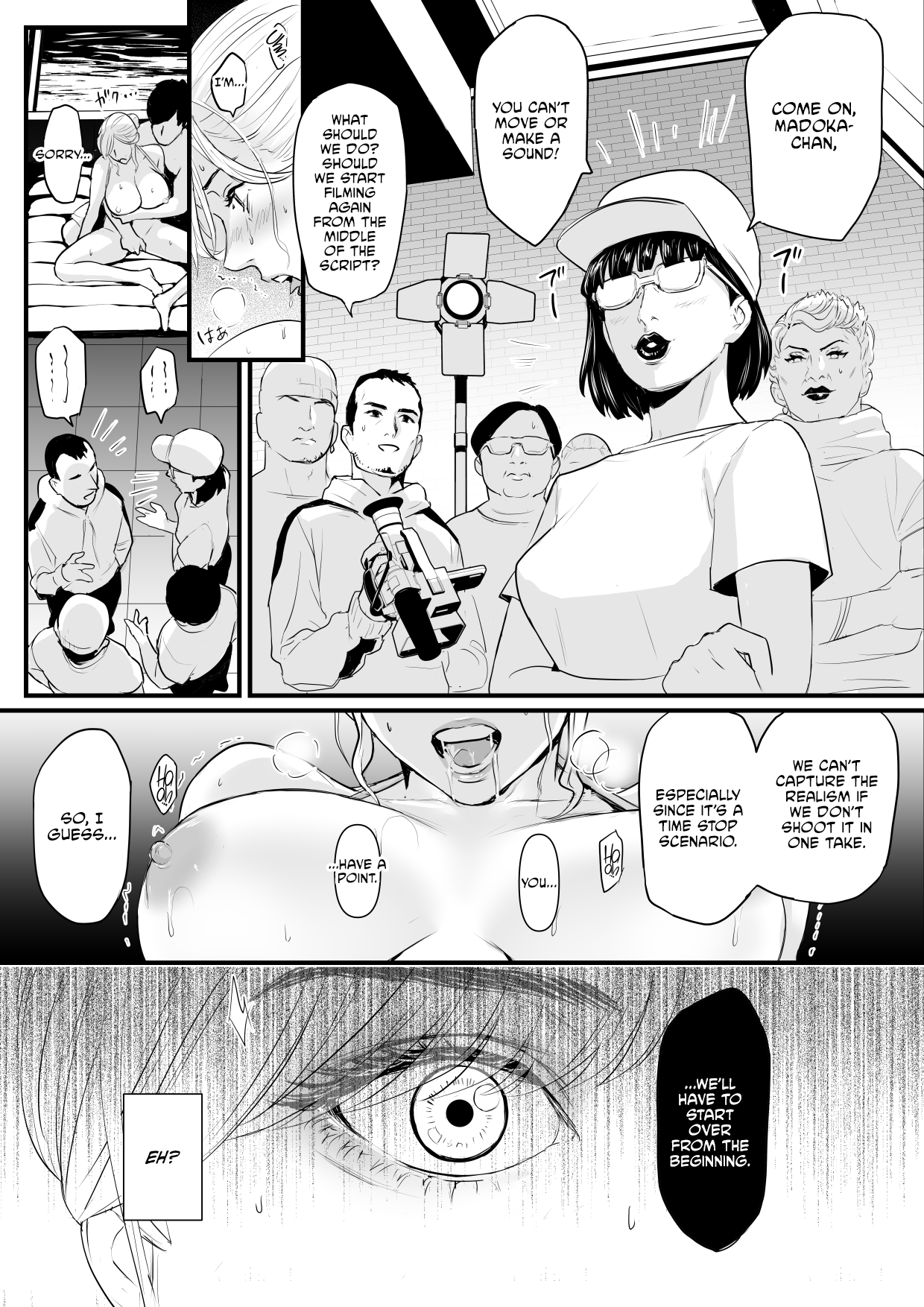 Charisma AV Joyuu o Intai Tekkai suru made Ikasemakuru 2 Jikan Teishi Mono Hen Chapter 1 - page 23