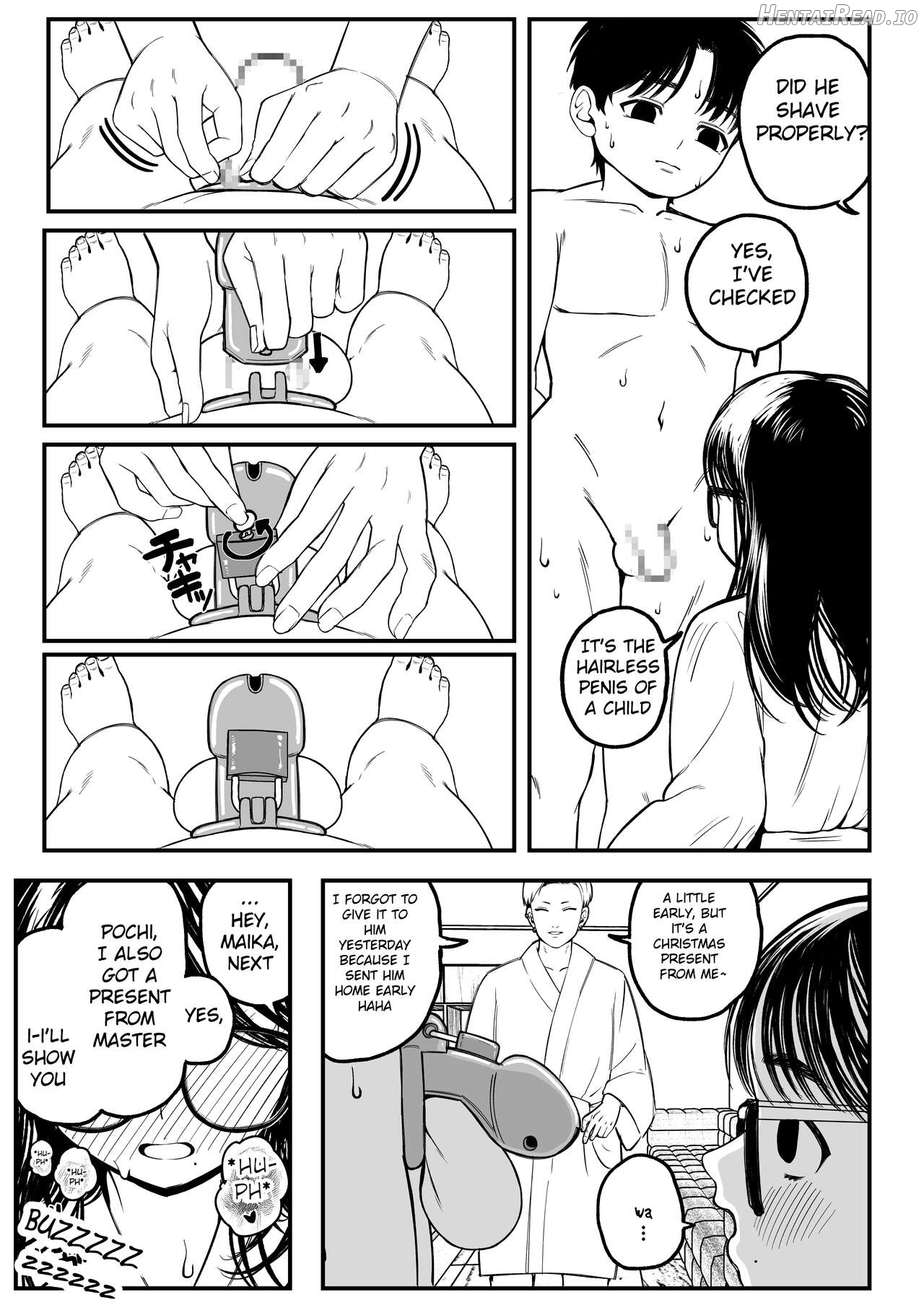 Boku to Kanojo to Goshujin-sama no Fuyuyasumi Chapter 1 - page 14