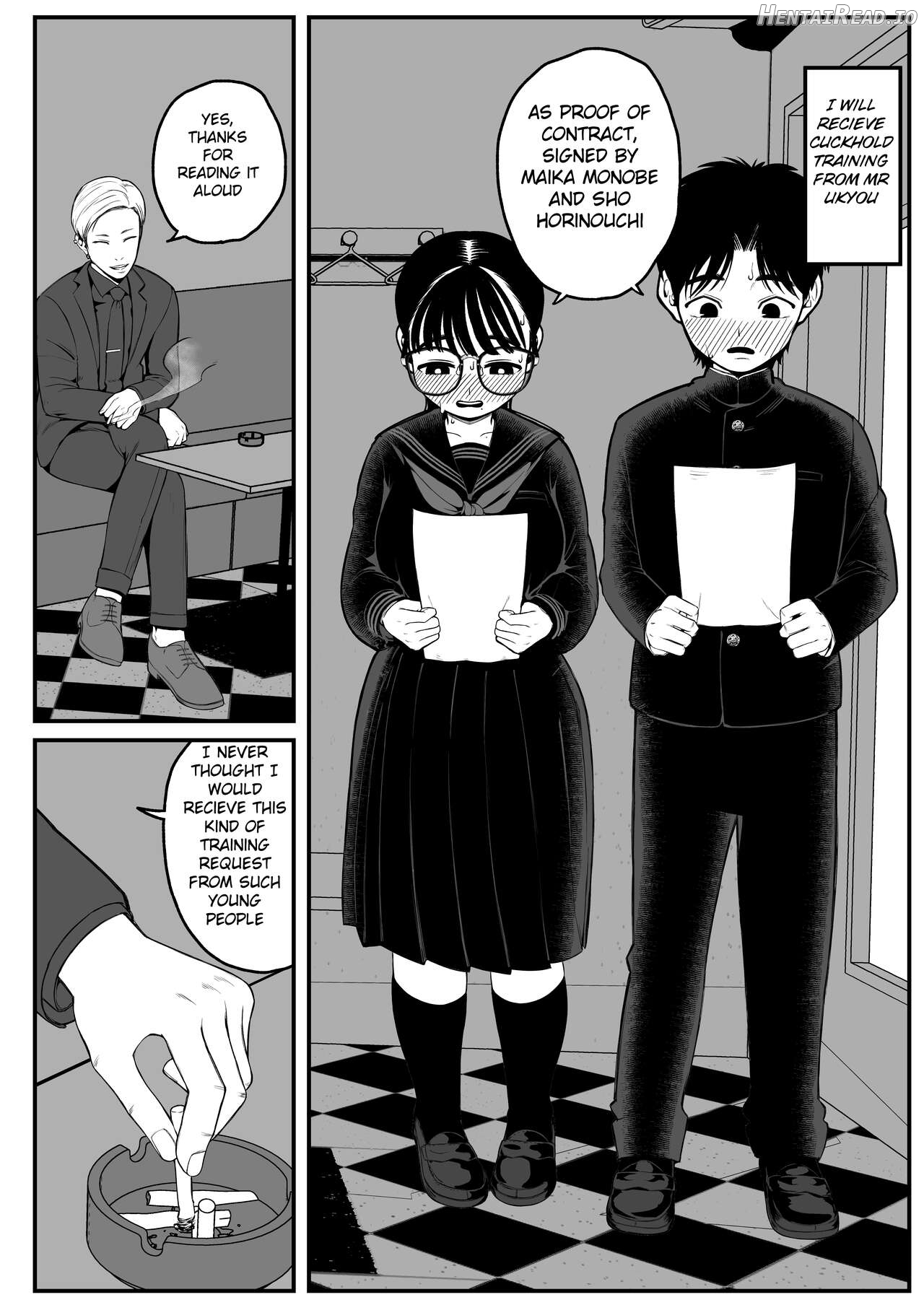 Boku to Kanojo to Goshujin-sama no Fuyuyasumi Chapter 1 - page 3