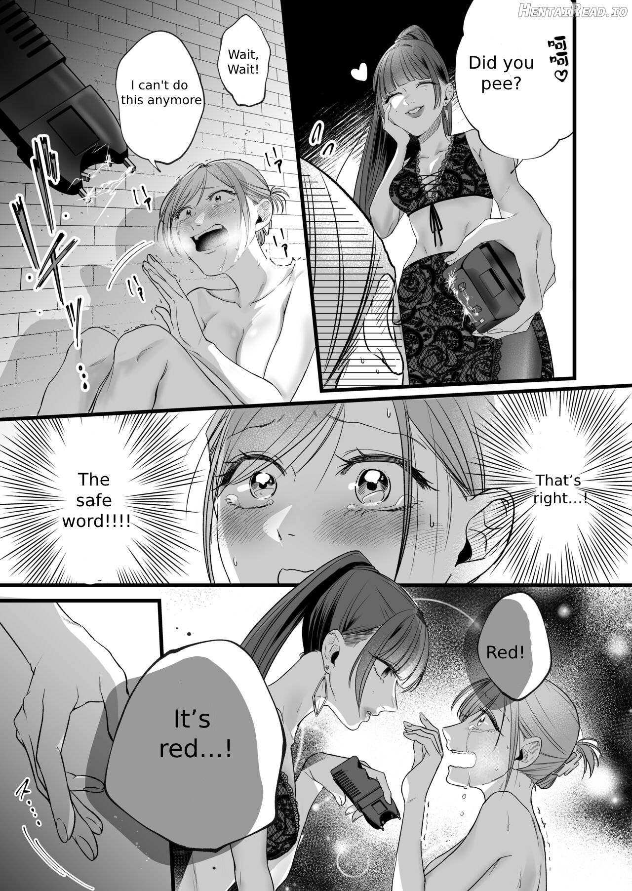 The story of an exhausted woman being beaten by a lustful woman Chapter 1 - page 19