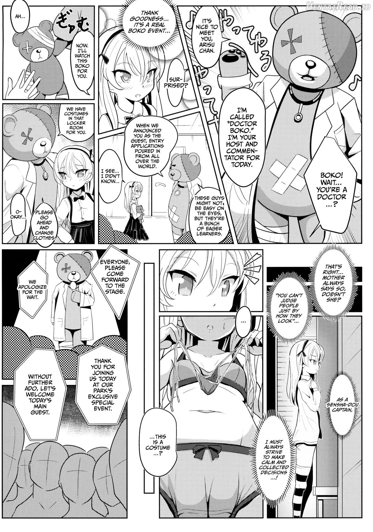 Shimada Arisu-chan de Manabu Onnanoko no Jintai <Kotsuban Hen> Jou Chapter 1 - page 7