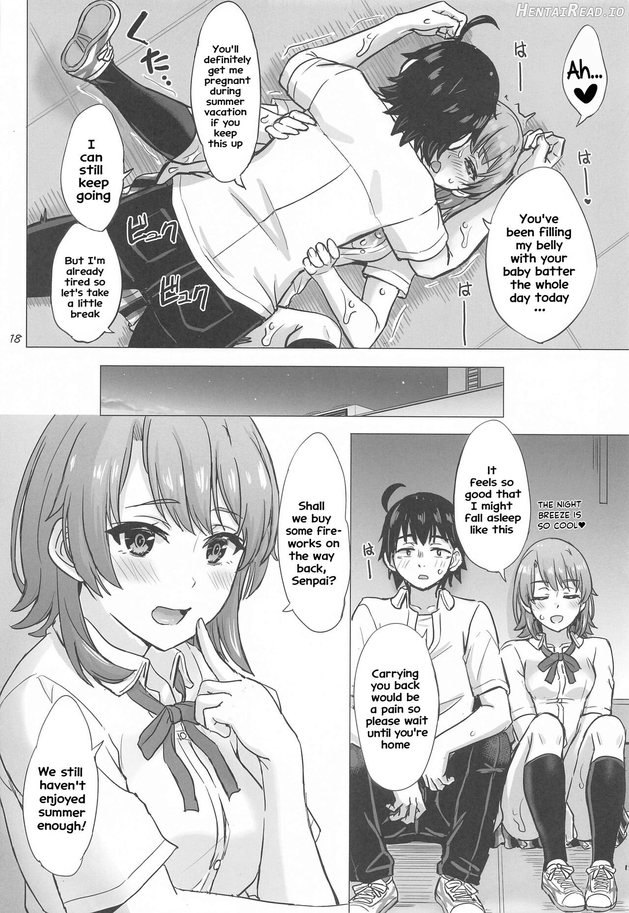 Isshiki Iroha to Mou Ichido Natsuyasumi. - Iroha's days of summer are many sex next year. Chapter 1 - page 17