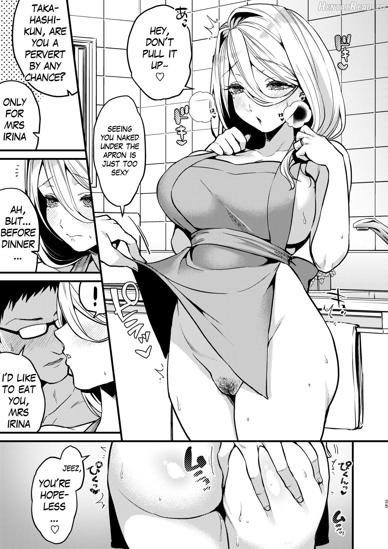 Rossia kei Hitozuma to Doutei kun no Himitsu no Kankei Chapter 1 - page 26