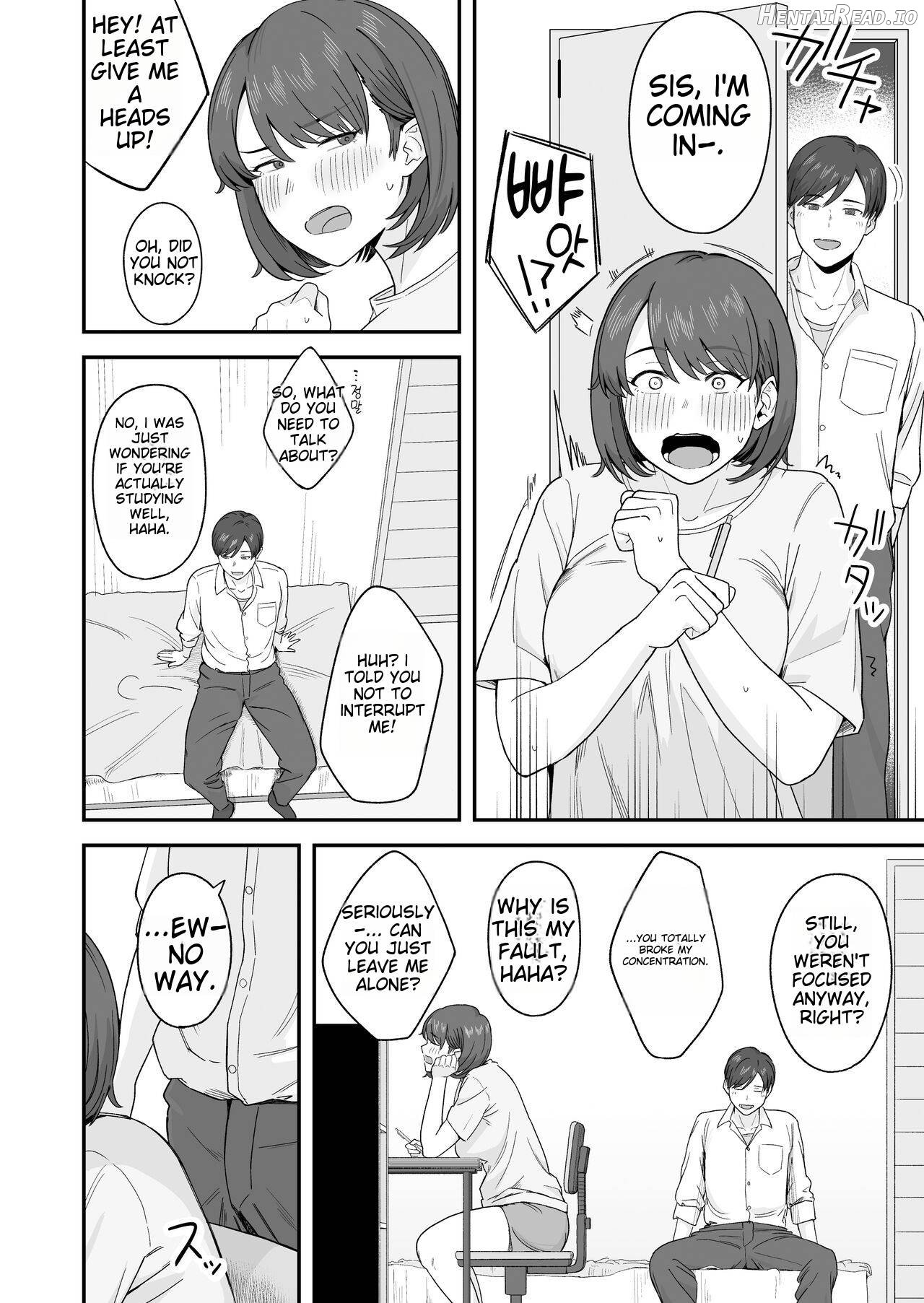 Benkyou ni Shuuchuu shitai Muttsuri na Ane wa, Karada no Aishou Bacchiri na Otouto no Sasoi o Kotowarenai Chapter 1 - page 5