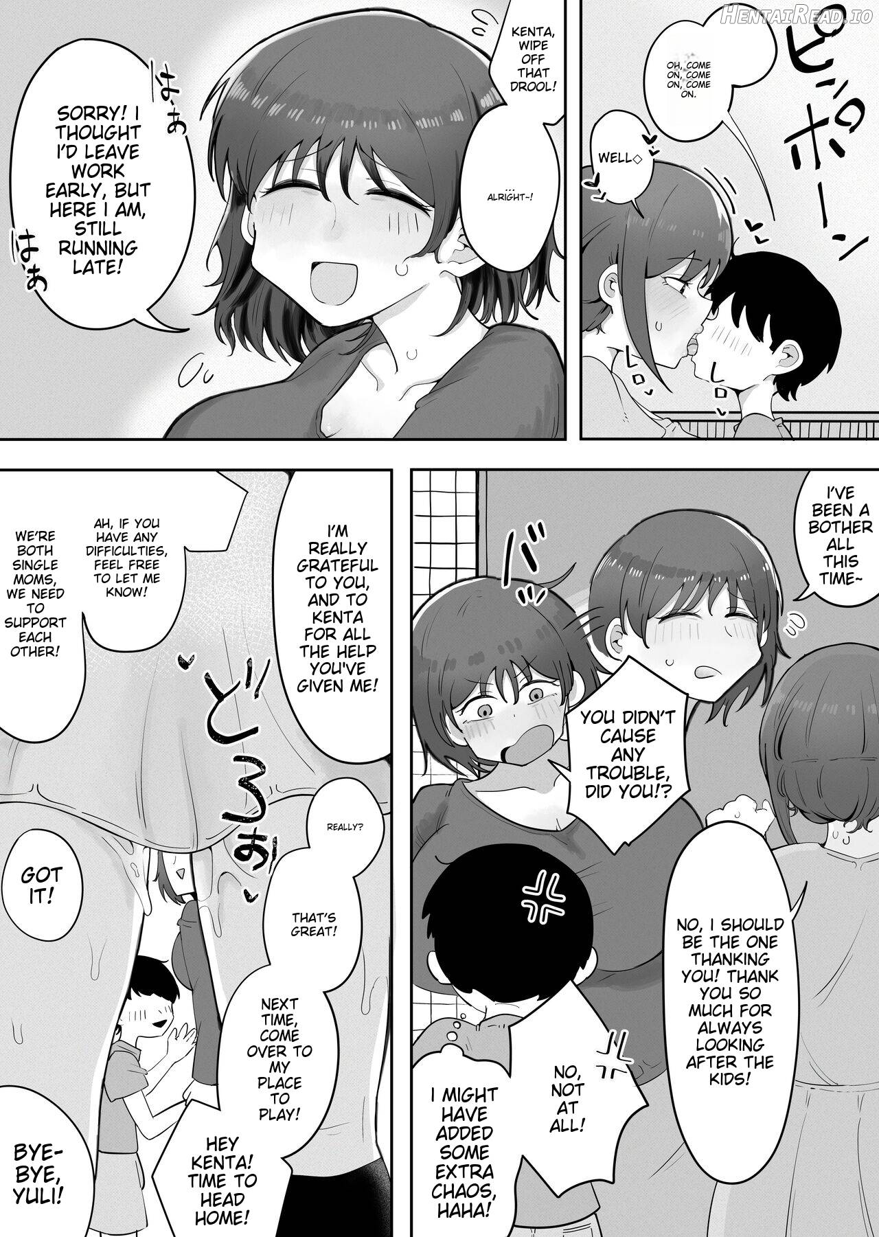 Kinshin to Rinjin Mama ni Naisho de Otonari no Komochi Mama to Dosukebe Ecchi Shitemasu Chapter 1 - page 9