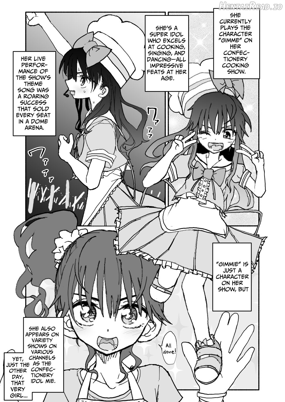 Okashi Tsukuri Idol Gimi! Ecchi na Himitsu no Tokkun Manga Chapter 1 - page 7