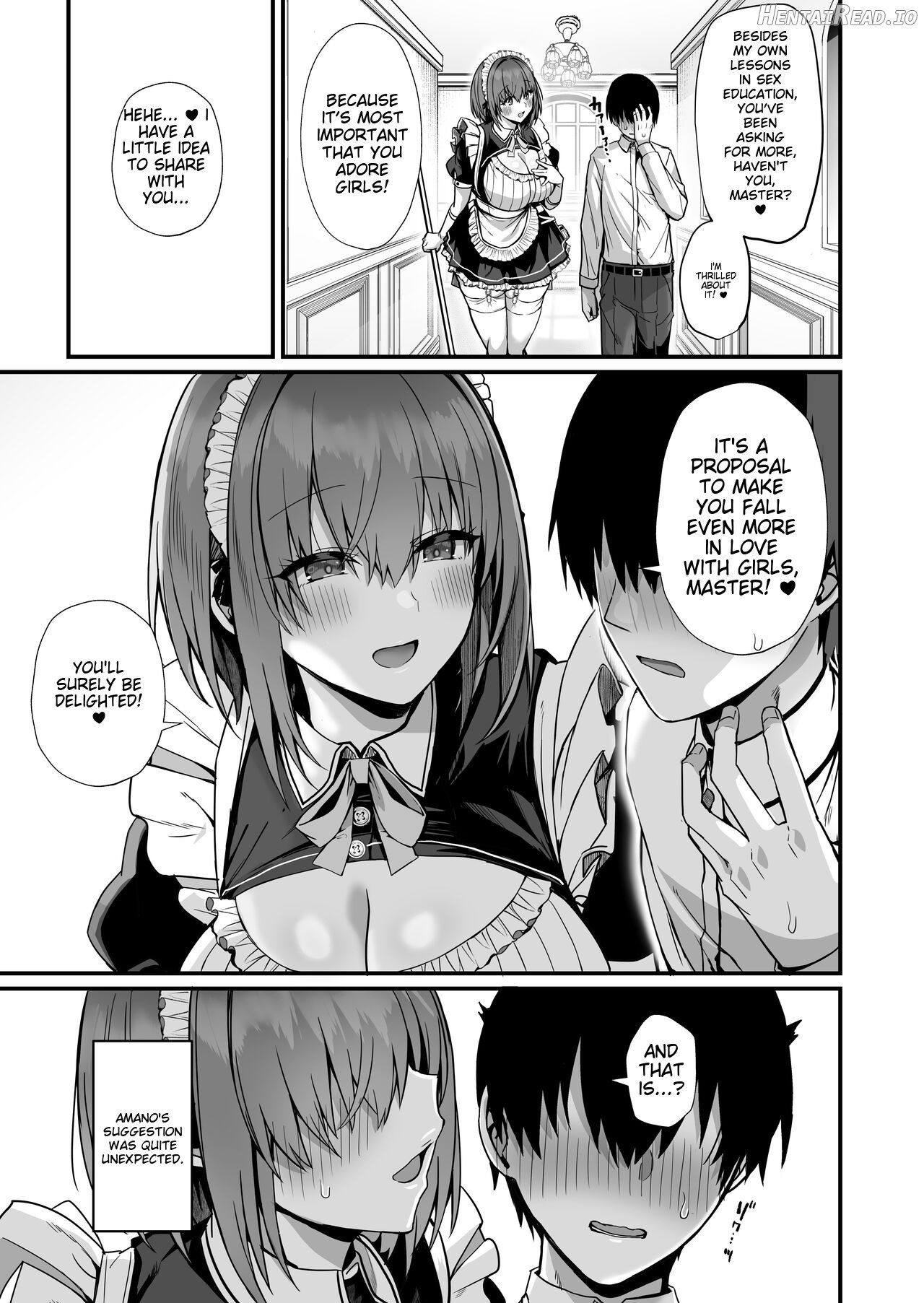 Love Maid -Yasashikute Amaama na Kyonyuu Ero Maid San to SEX Shimakuru Ohanashi- Chapter 1 - page 42