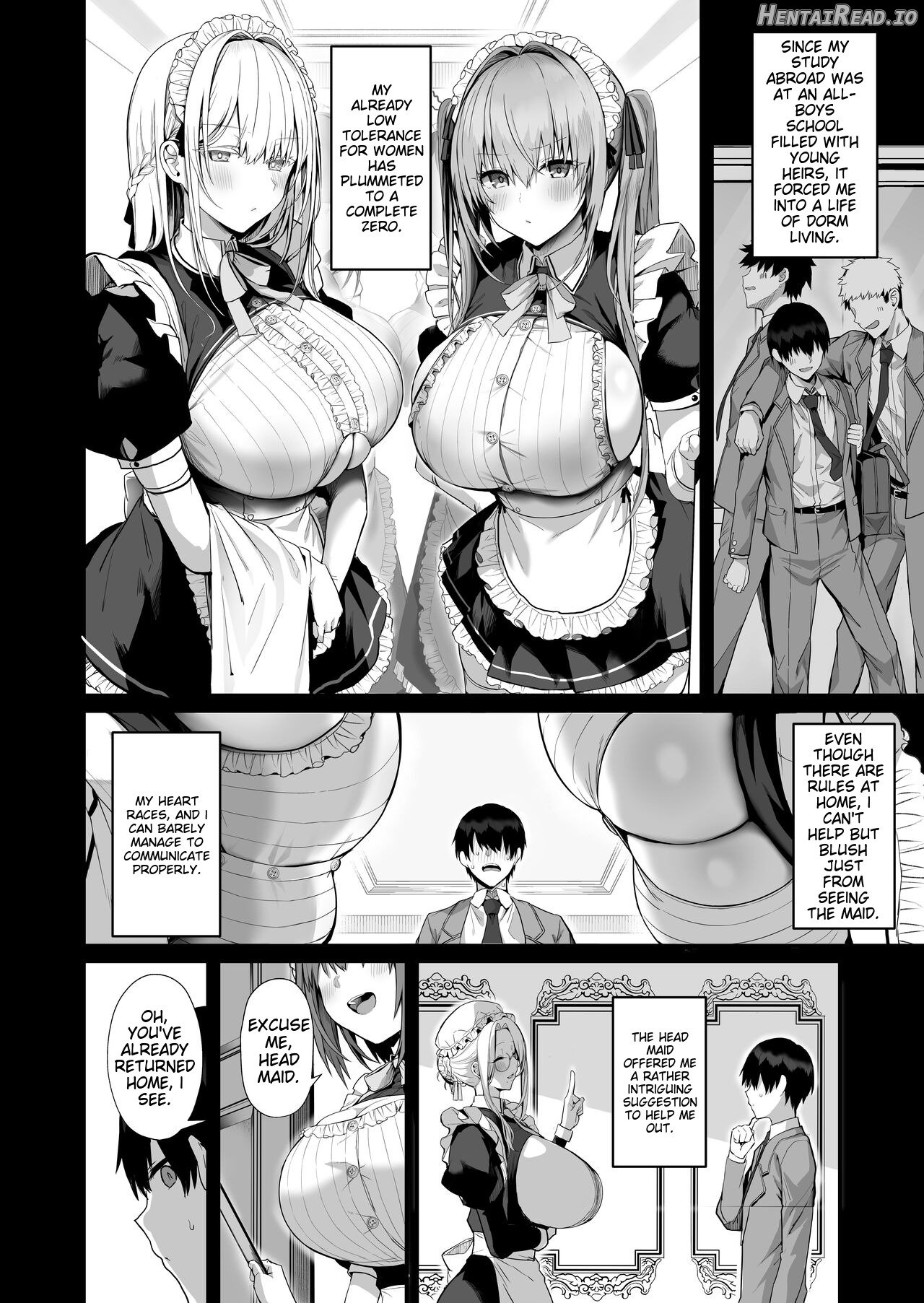 Love Maid -Yasashikute Amaama na Kyonyuu Ero Maid San to SEX Shimakuru Ohanashi- Chapter 1 - page 7