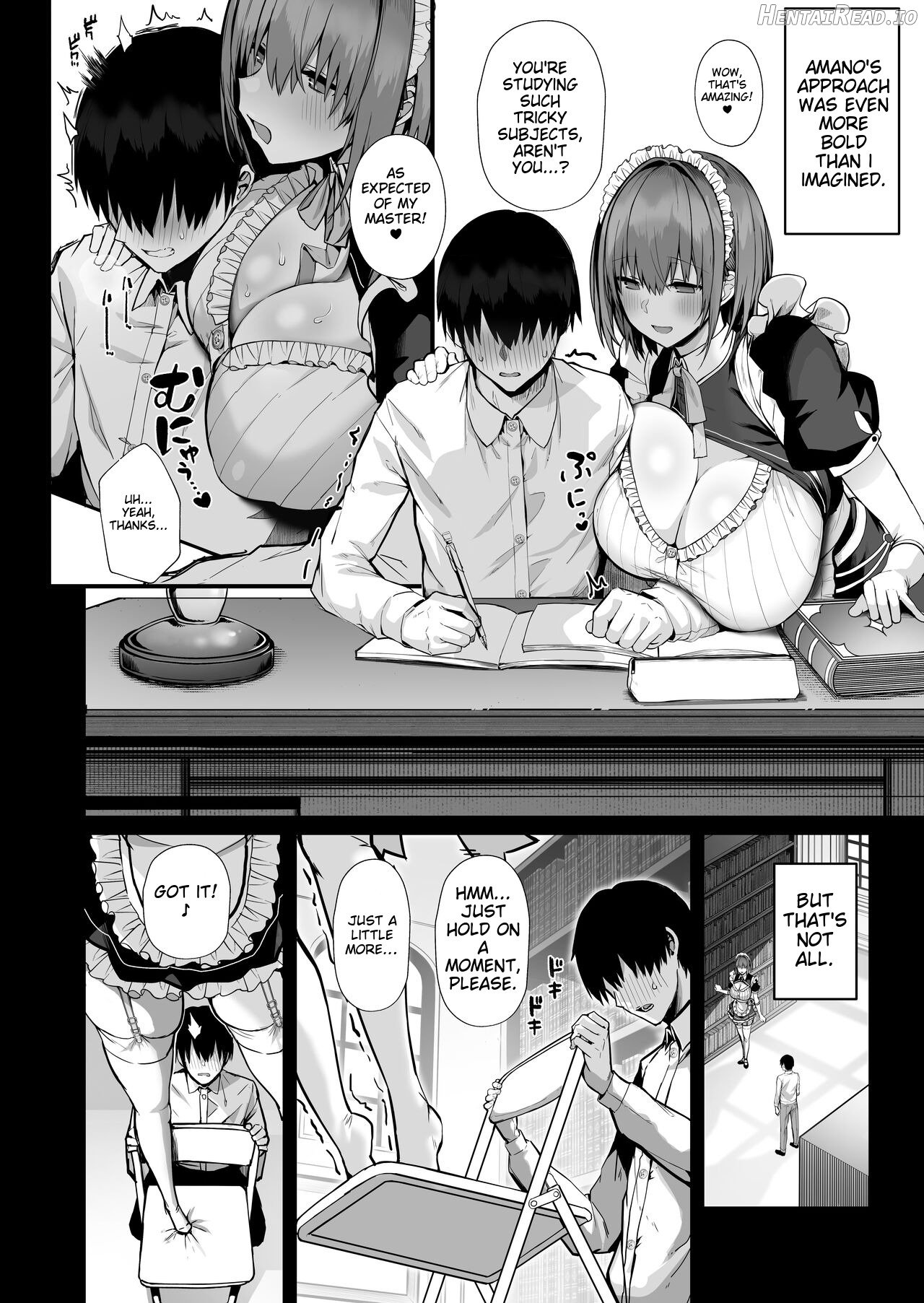 Love Maid -Yasashikute Amaama na Kyonyuu Ero Maid San to SEX Shimakuru Ohanashi- Chapter 1 - page 9