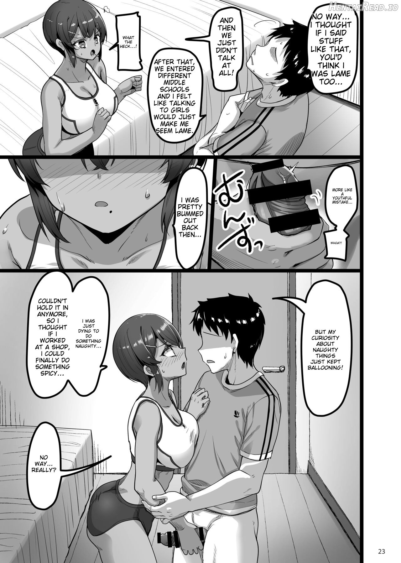 Ecchi na Omise ni Ittara Osananajimi ga Detekita Hanashi - Sex Establishment Series Chapter 1 - page 22