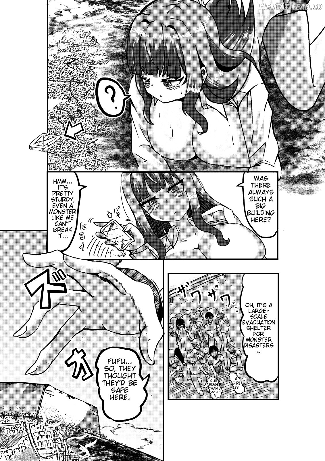 Hikentai Shoujo to Kaijuu Chapter 1 - page 29