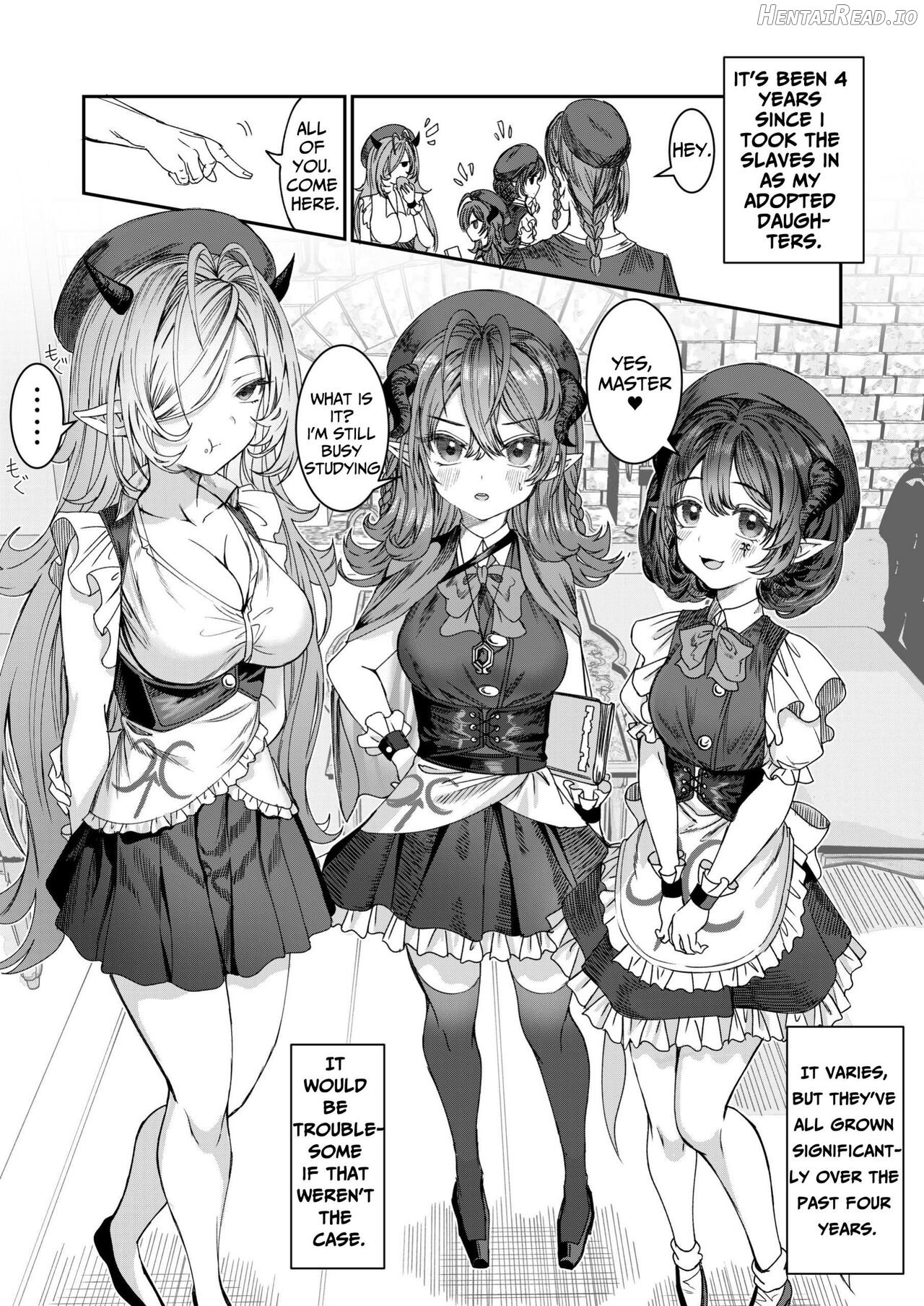 Dorei o Choukyou shite Harem Tsukuru ~Sodateta Dorei-tachi to Junai Harem H suru made no Hanashi~ "Manga Ban Chapter 1 - page 23